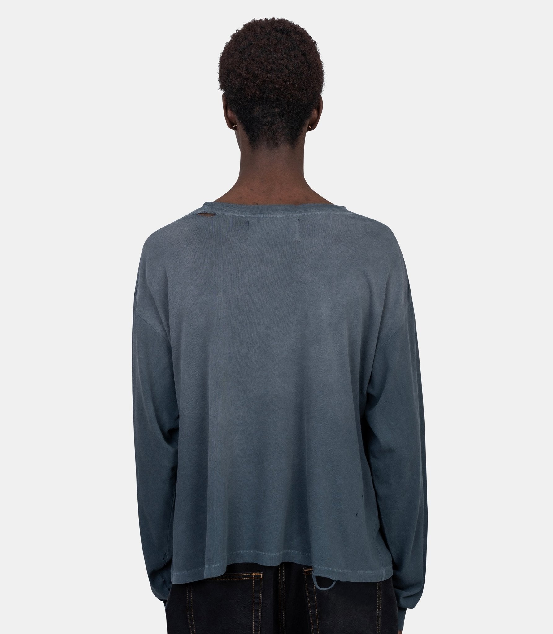 T-shirt l/s myra breckenbridge - 3U003Q1010BLK-S - Paly hollywood