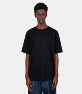 T-shirt luster plaiting - A00P02GT - black - 4 - Auralee