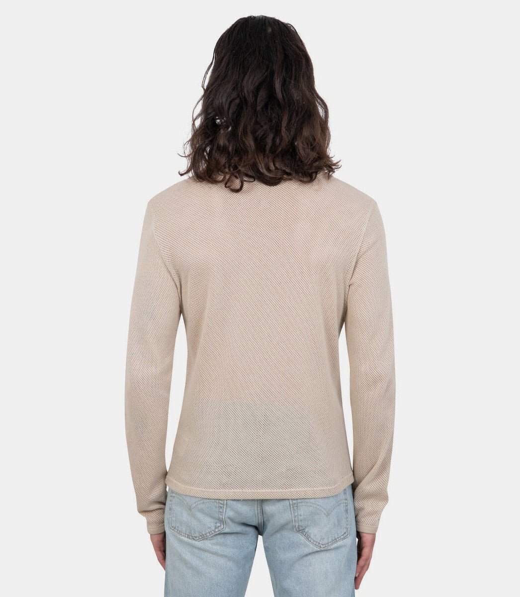 T-shirt manche longue en mesh124JTS122JS0069 - 1007 - SS24 - SCourrèges