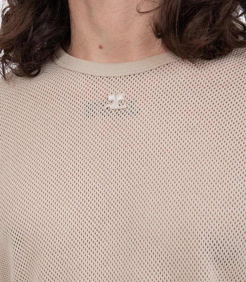 T-shirt manche longue en mesh124JTS122JS0069 - 1007 - SS24 - SCourrèges