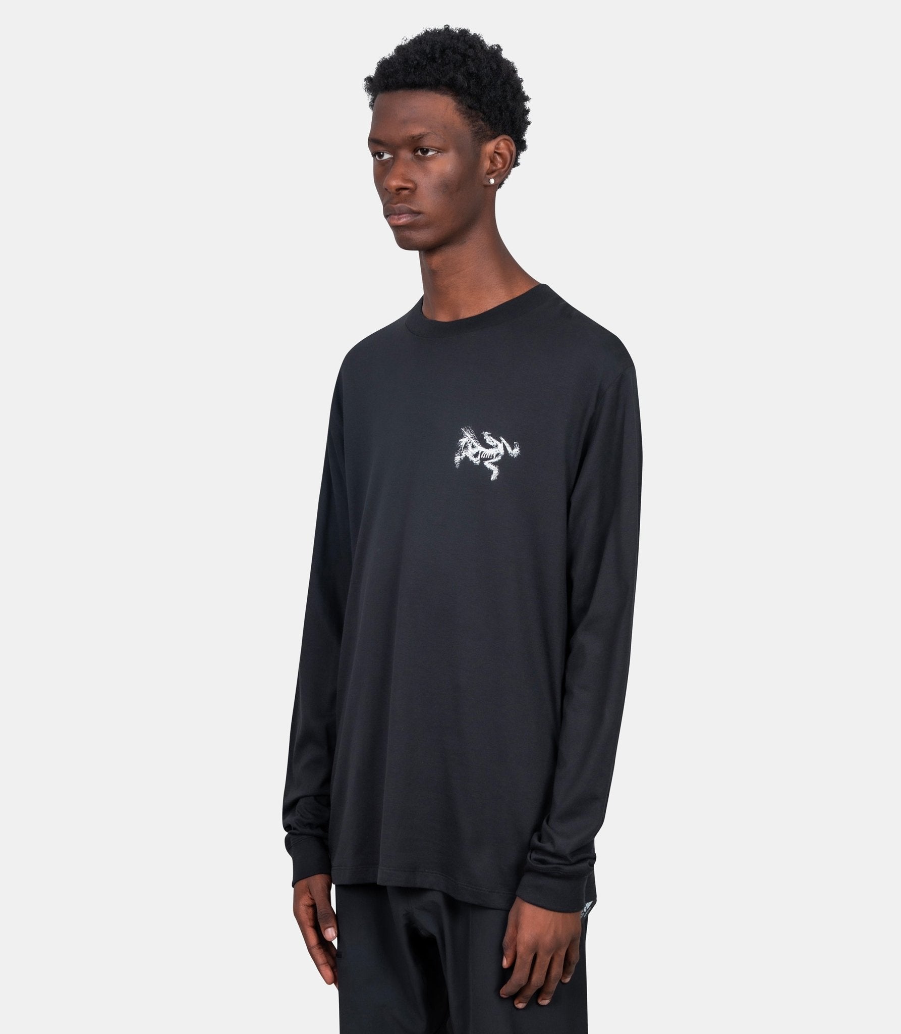 T-shirt manche longue kragg - X000009537 - BLACK - S - Arc'teryx