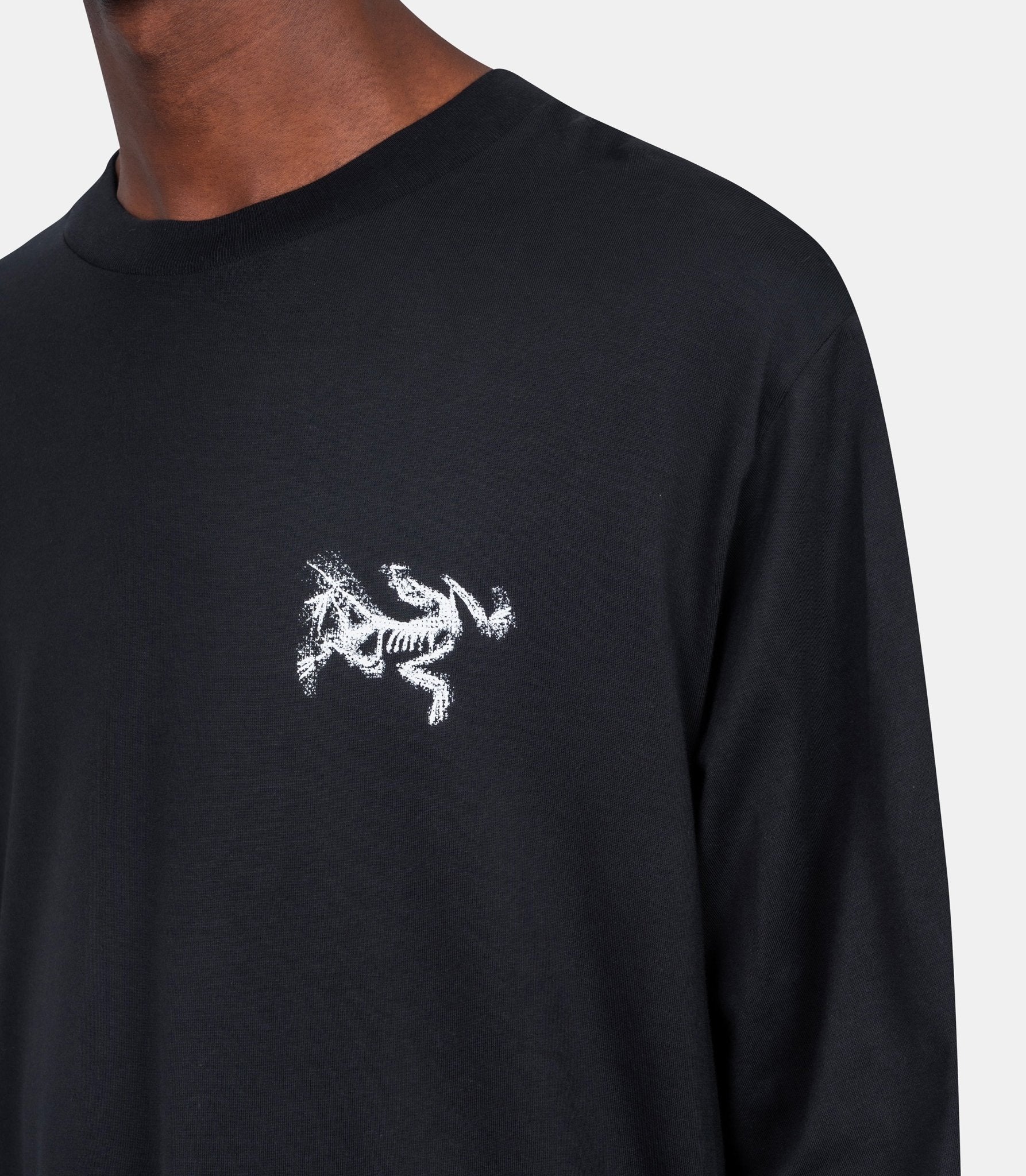 T-shirt manche longue kragg - X000009537 - BLACK - S - Arc'teryx
