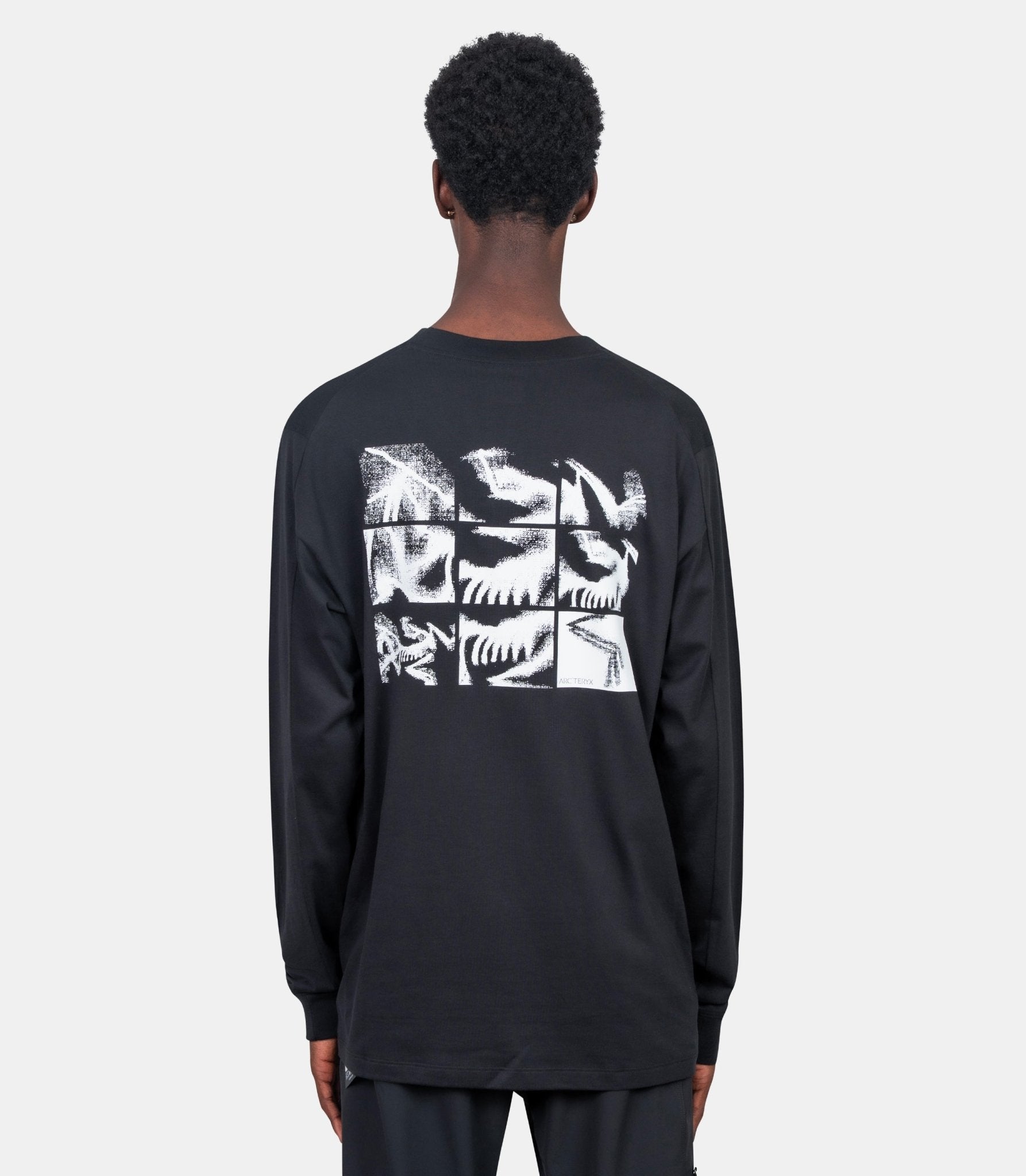 T-shirt manche longue kragg - X000009537 - BLACK - S - Arc'teryx