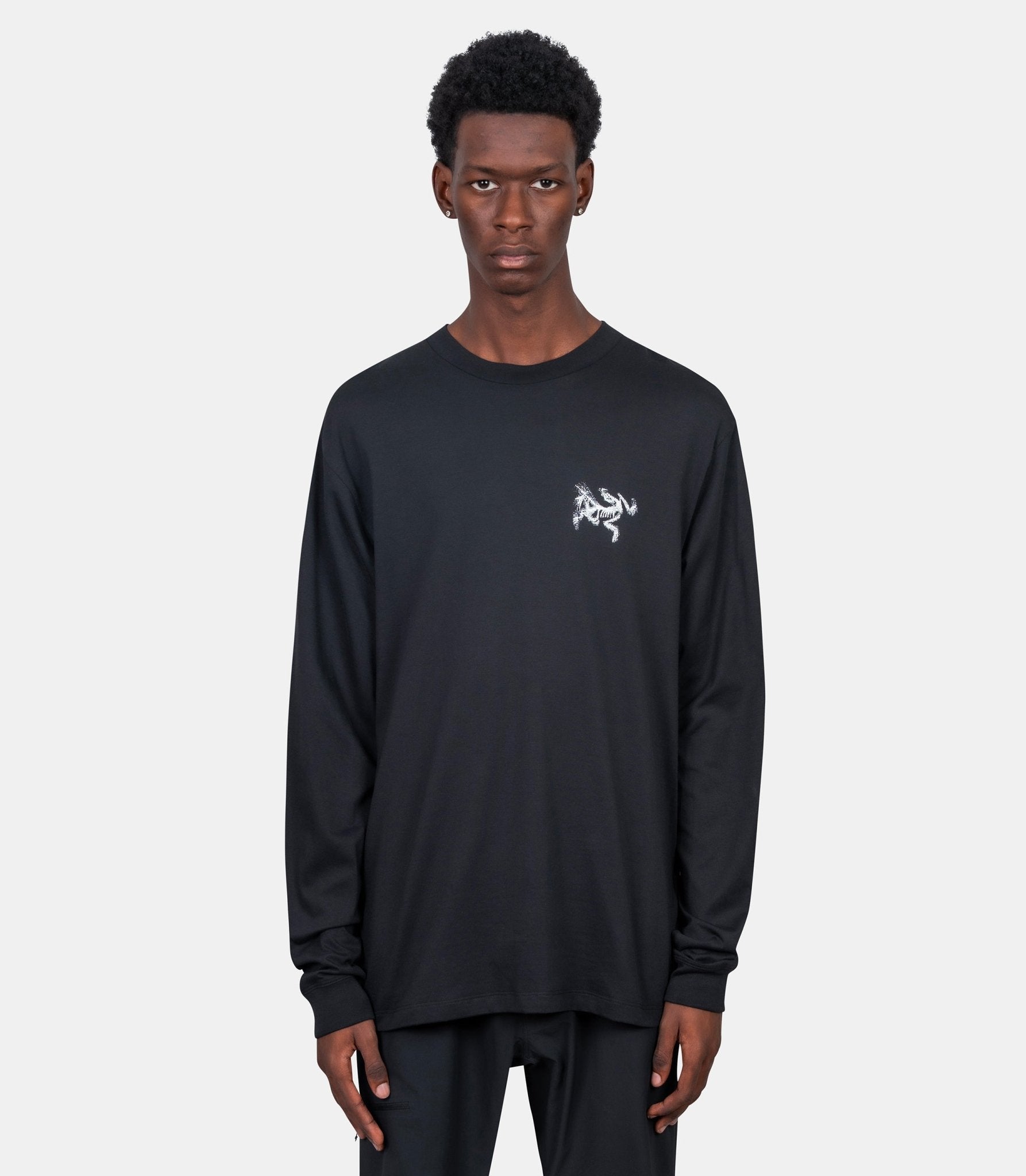 T-shirt manche longue kragg - X000009537 - BLACK - S - Arc'teryx