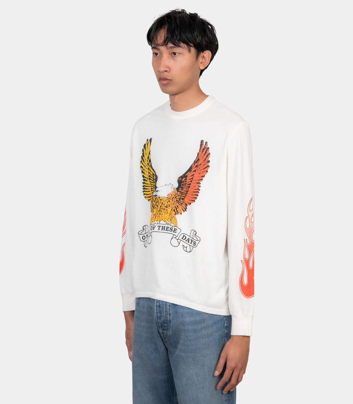 T-shirt manches longues an american original-02D-04-062-BONE-S-One of these days