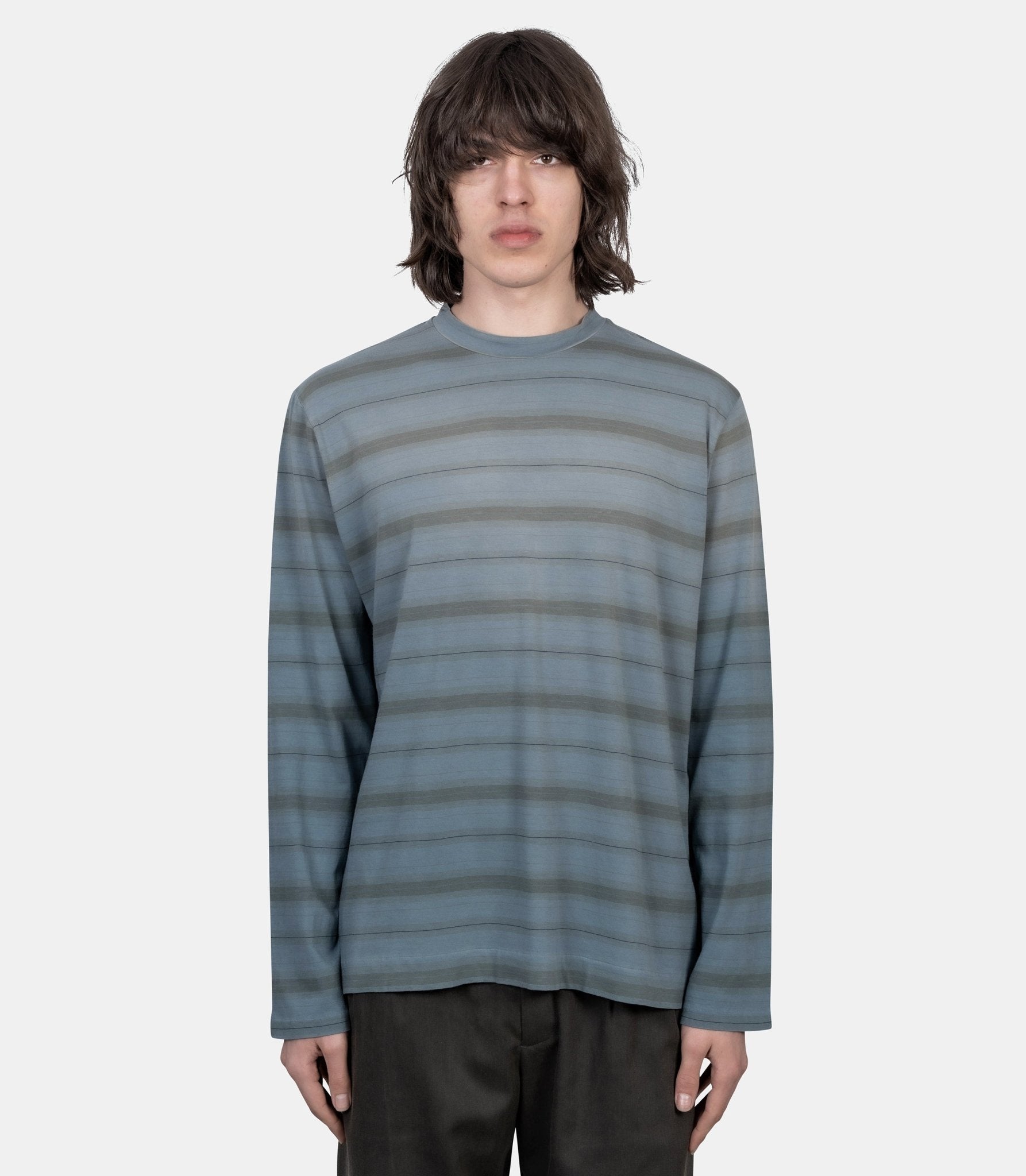 T-shirt manches longues box spray fade ghost - M2266BS-46 - Our legacy