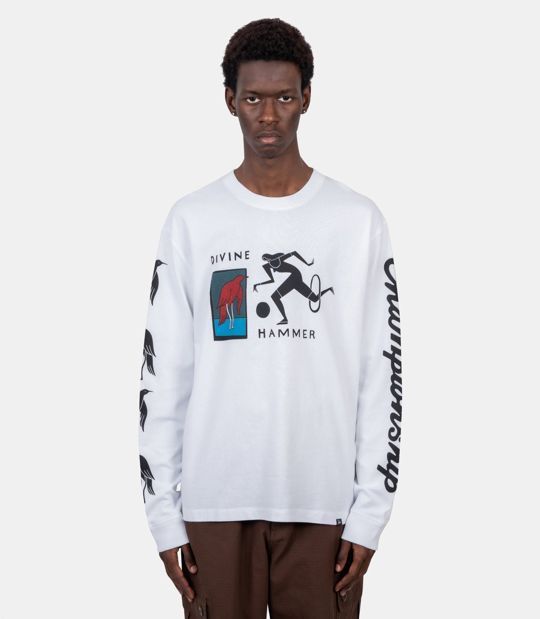 T-shirt manches longues divine hammer - 55345-S - By parra