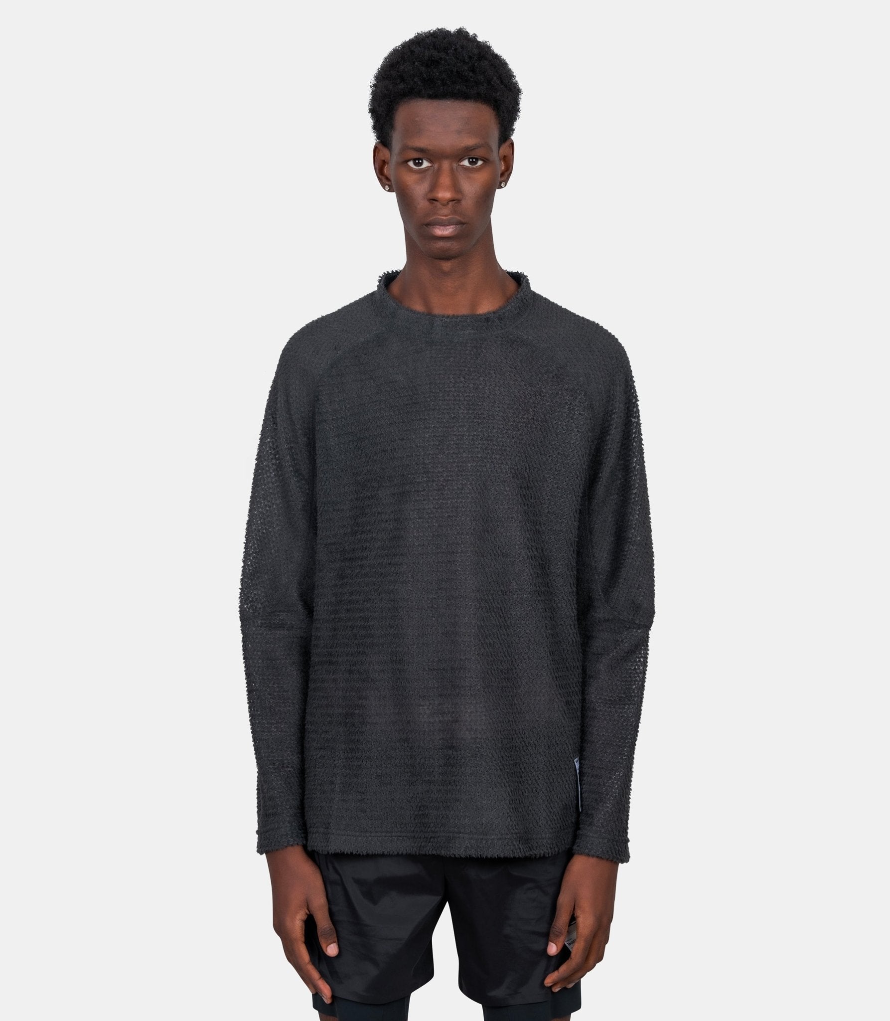 T-shirt manches longues fuzz fleece - 11067 - PH - S - Satisfy