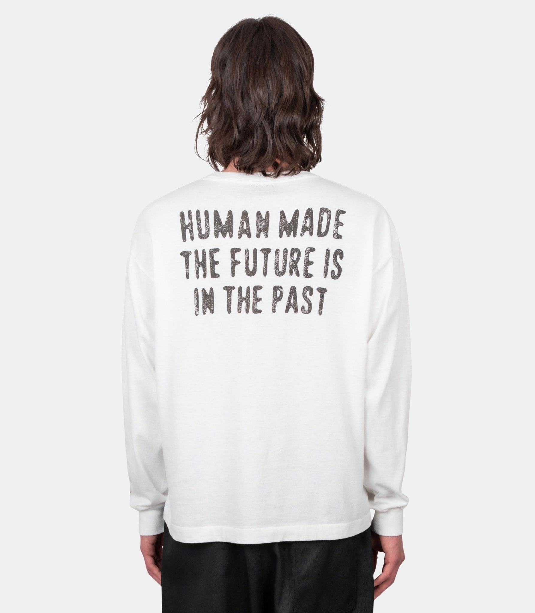 T-shirt manches longues graphique - HM31CS038-M - Human made