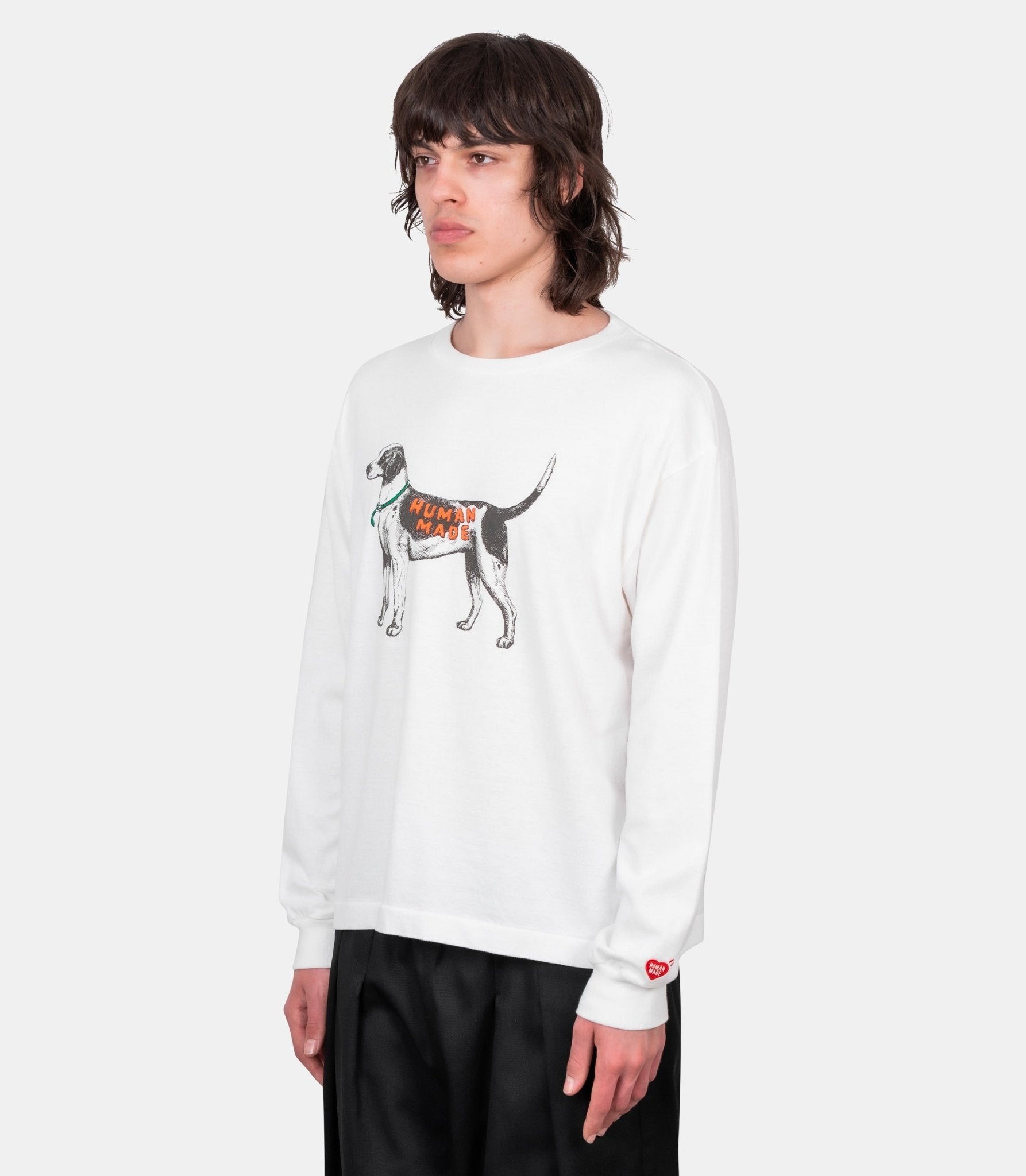 T-shirt manches longues graphique - HM31CS038-M - Human made