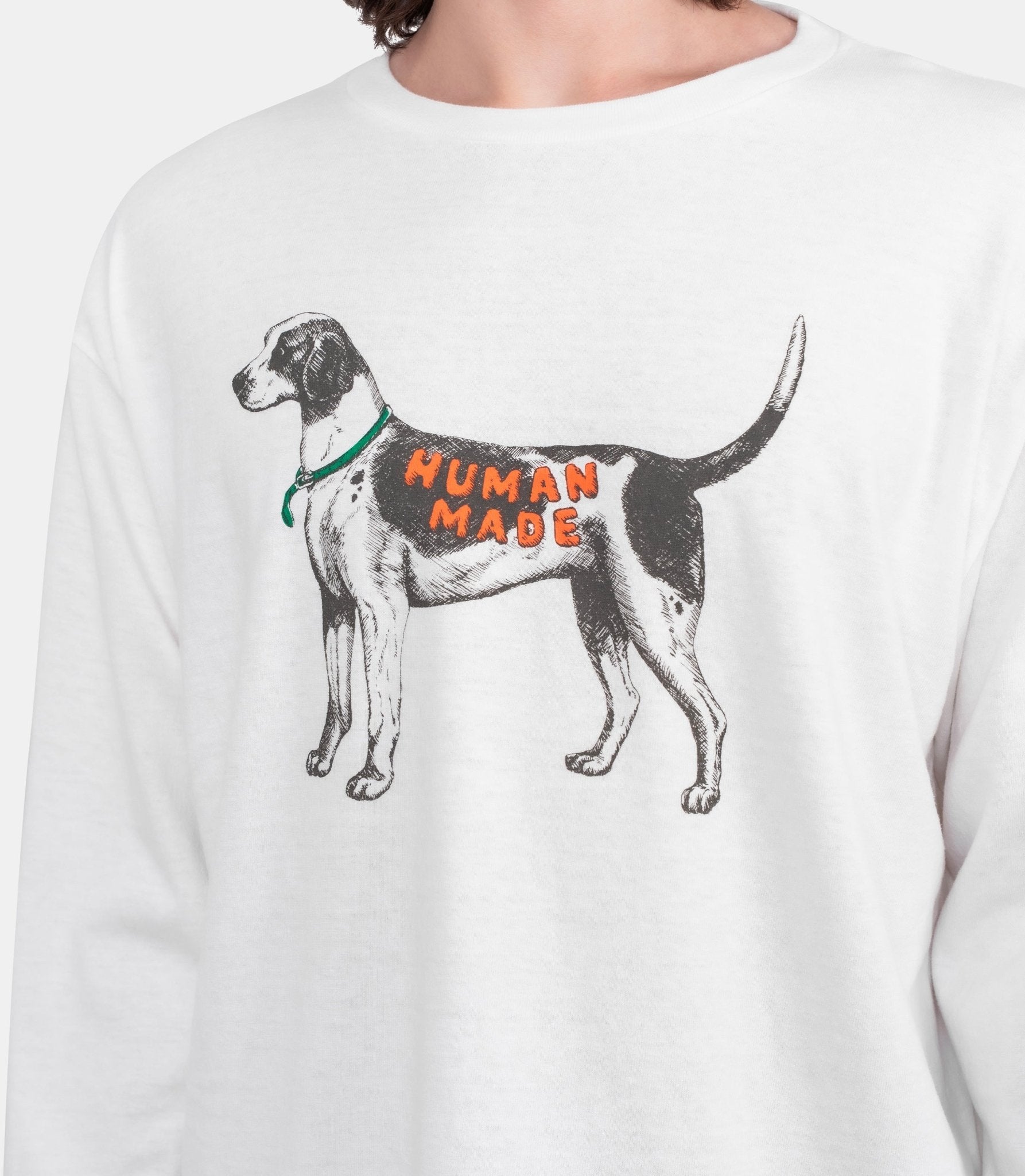 T-shirt manches longues graphique - HM31CS038-M - Human made
