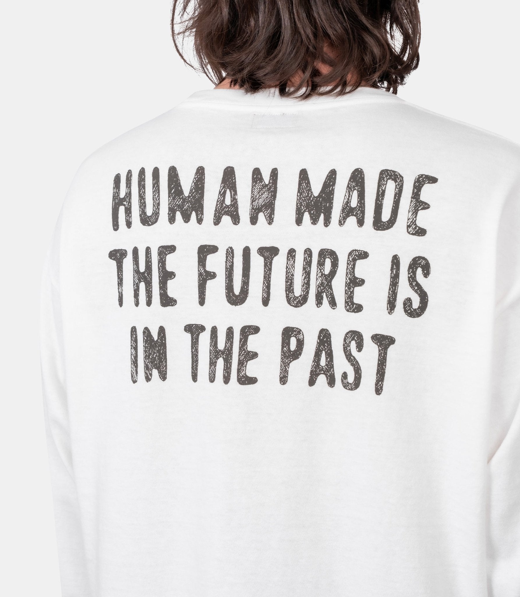 T-shirt manches longues graphique - HM31CS038-M - Human made