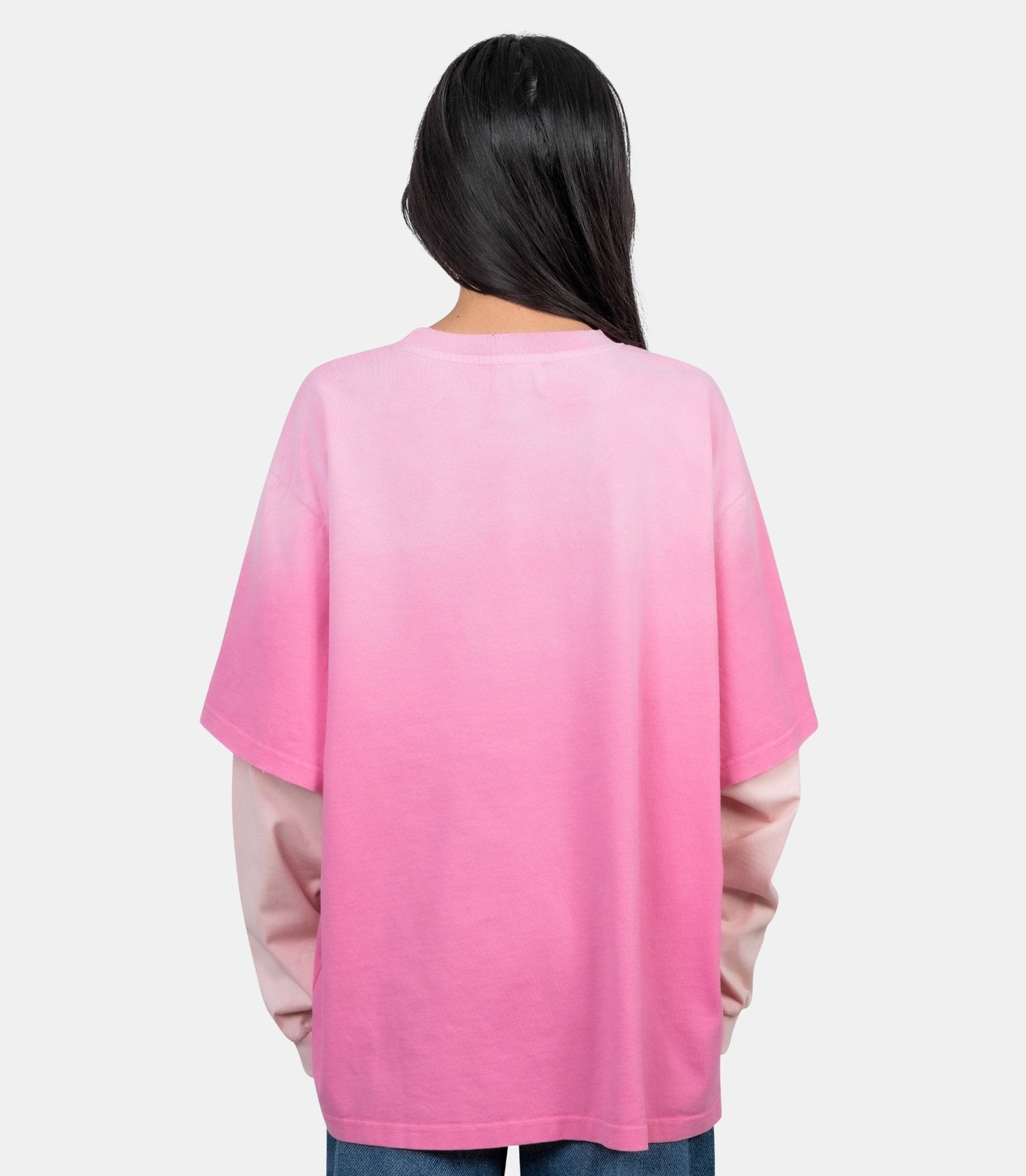 T-shirt manches longues heavy cotton washed effect - A1050044-868-XS - Ganni