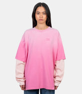 T-shirt manches longues heavy cotton washed effect - A1050044-868-XS - Ganni