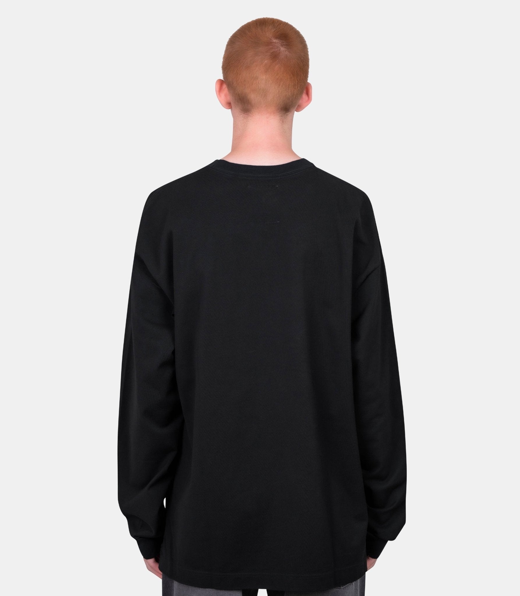 T-shirt manches longues - A15LT652-BLACK-44 - Mihara yasuhiro