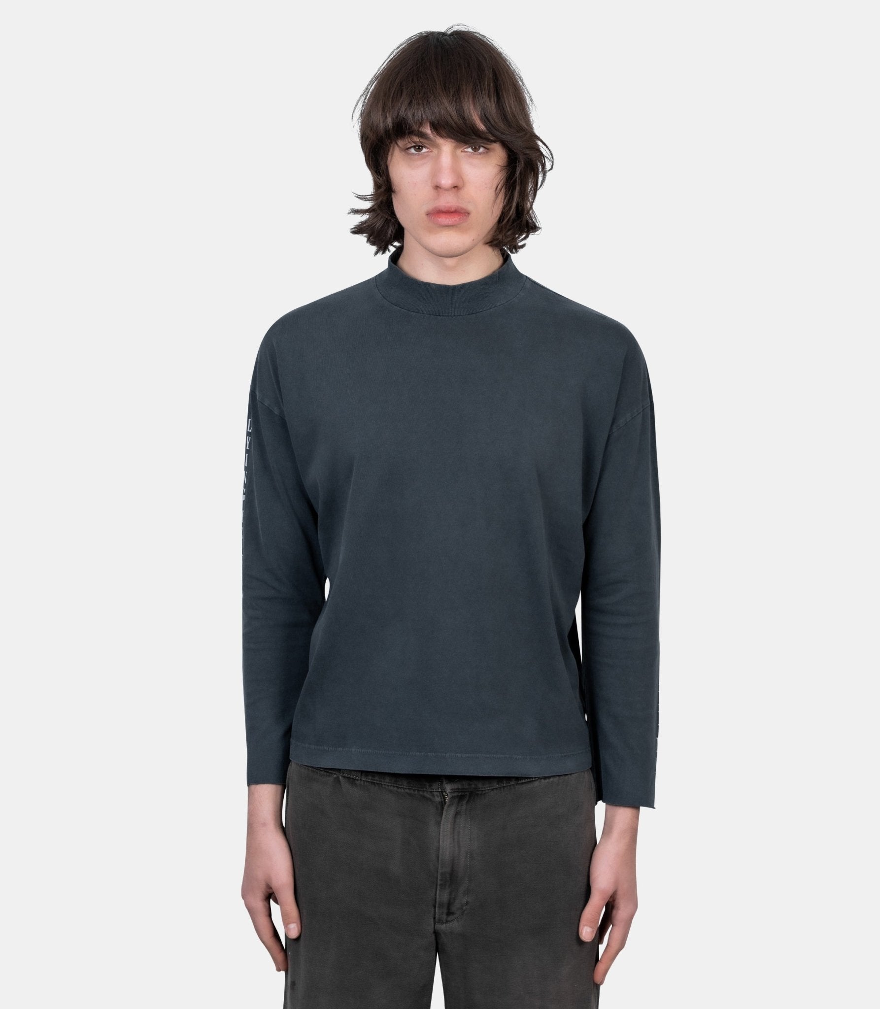 T-shirt manches longues mockneck never wake me - 010-899-XS - Enfants riches déprimés