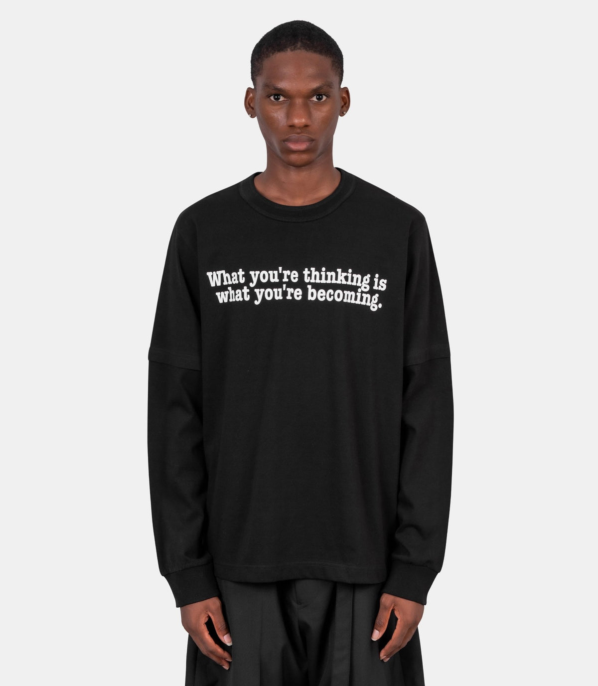 T-shirt manches longues muhammad ali-26-01158S-3-Sacai
