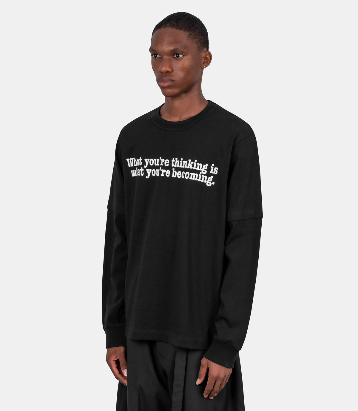 T-shirt manches longues muhammad ali-26-01158S-3-Sacai