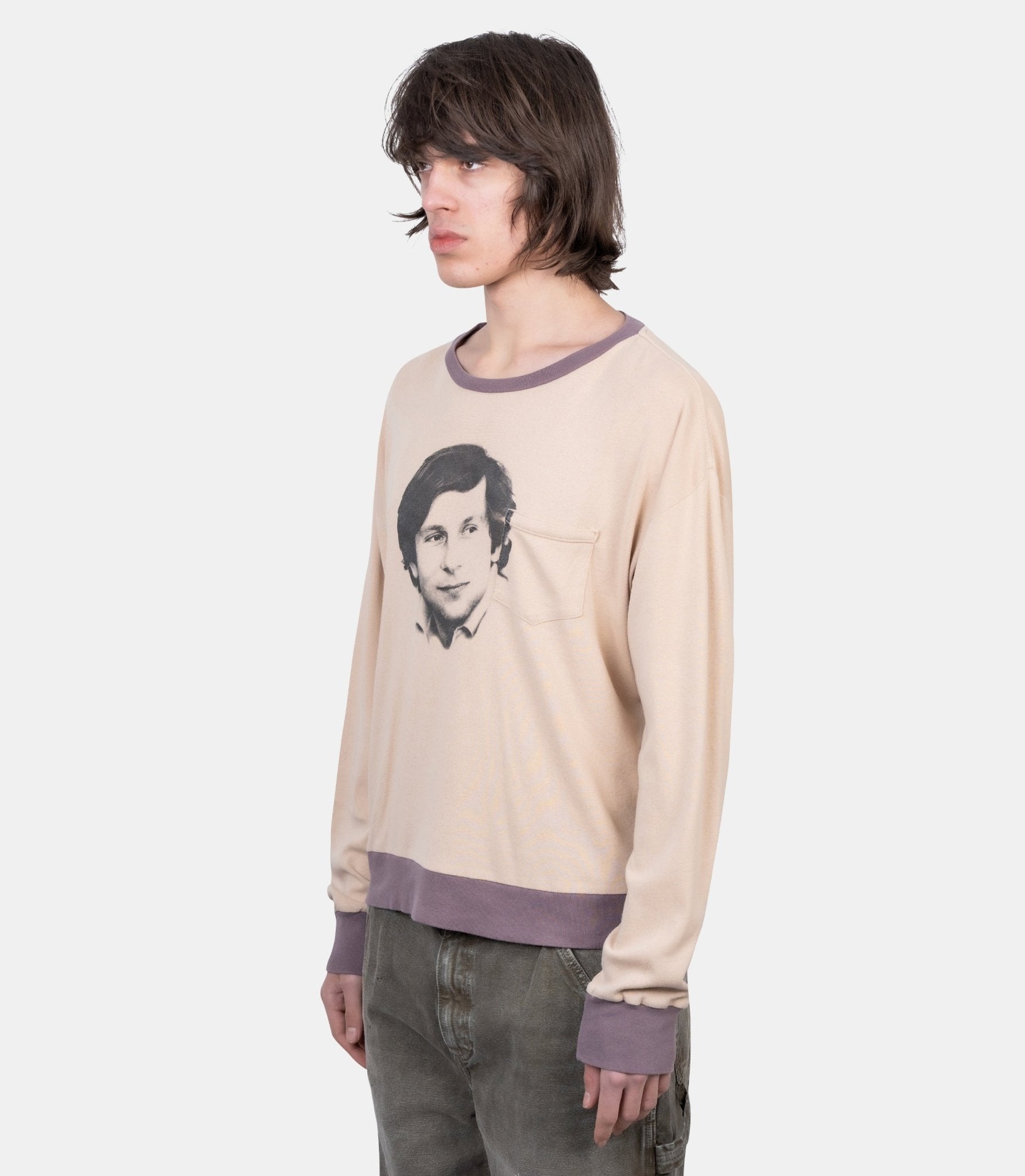 T-shirt manches longues rib roman - 010-894-M - Enfants riches déprimés