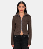 T-shirt manches longues slim zip - W4256SB-34 - Our legacy