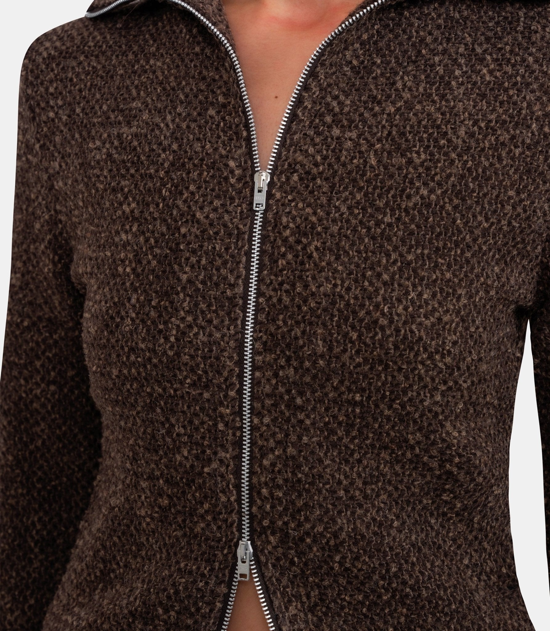 T-shirt manches longues slim zip - W4256SB-34 - Our legacy