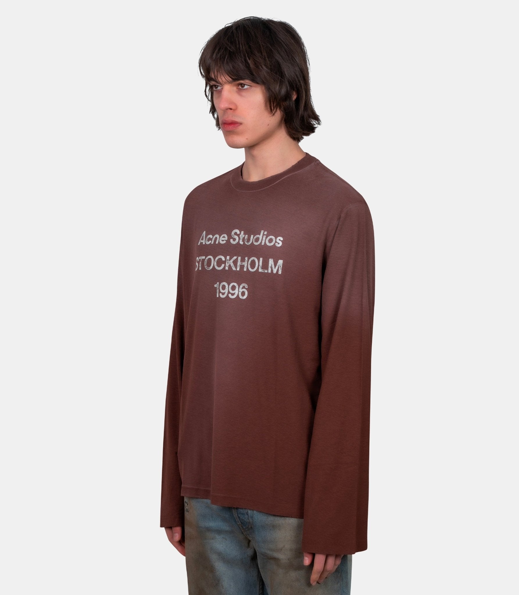 T-shirt manches longues stockholm - CL0197-ADN-XS/S - Acne studios