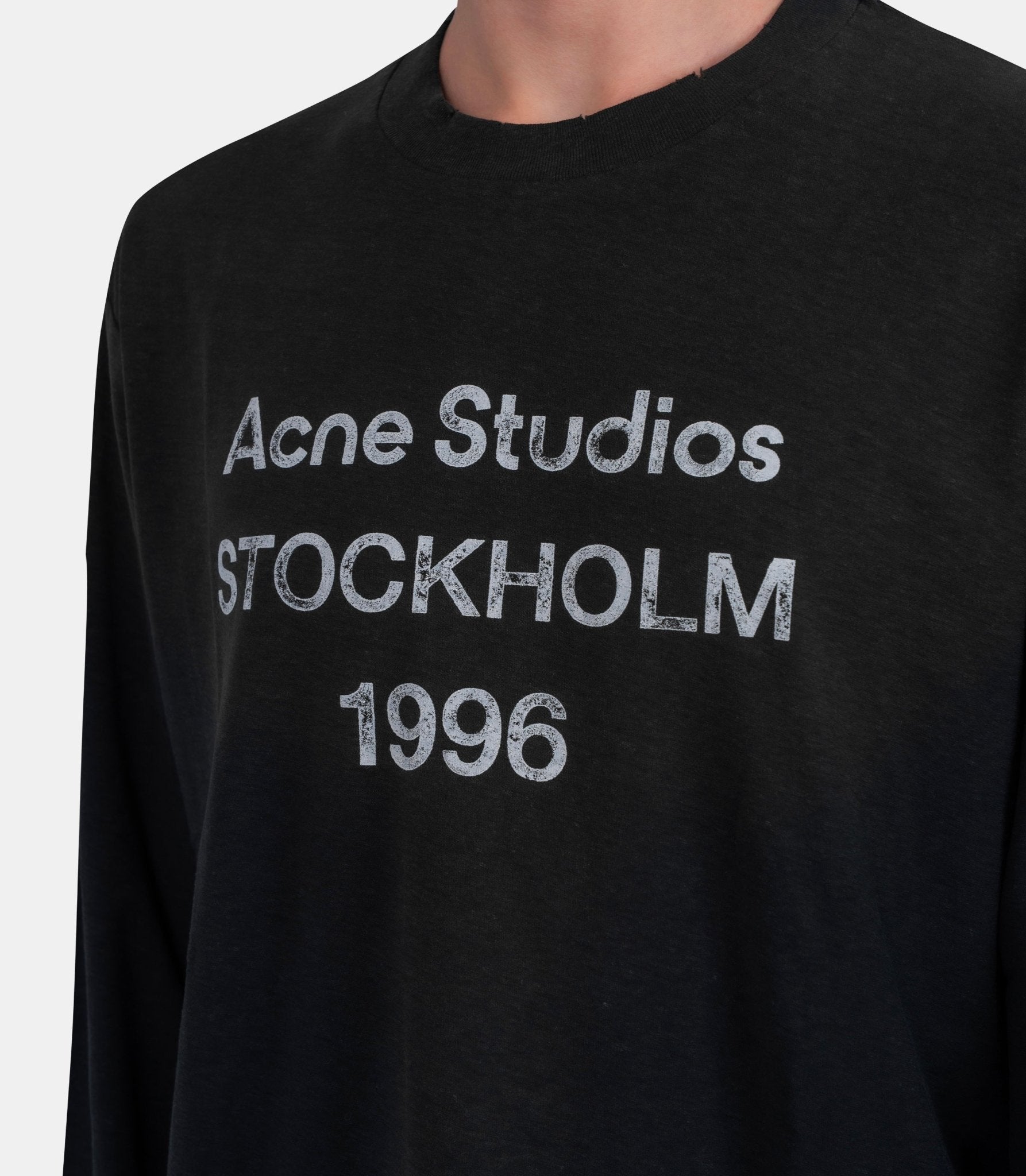 T-shirt manches longues stockholm - CL0197-BM0-XS/S - Acne studios