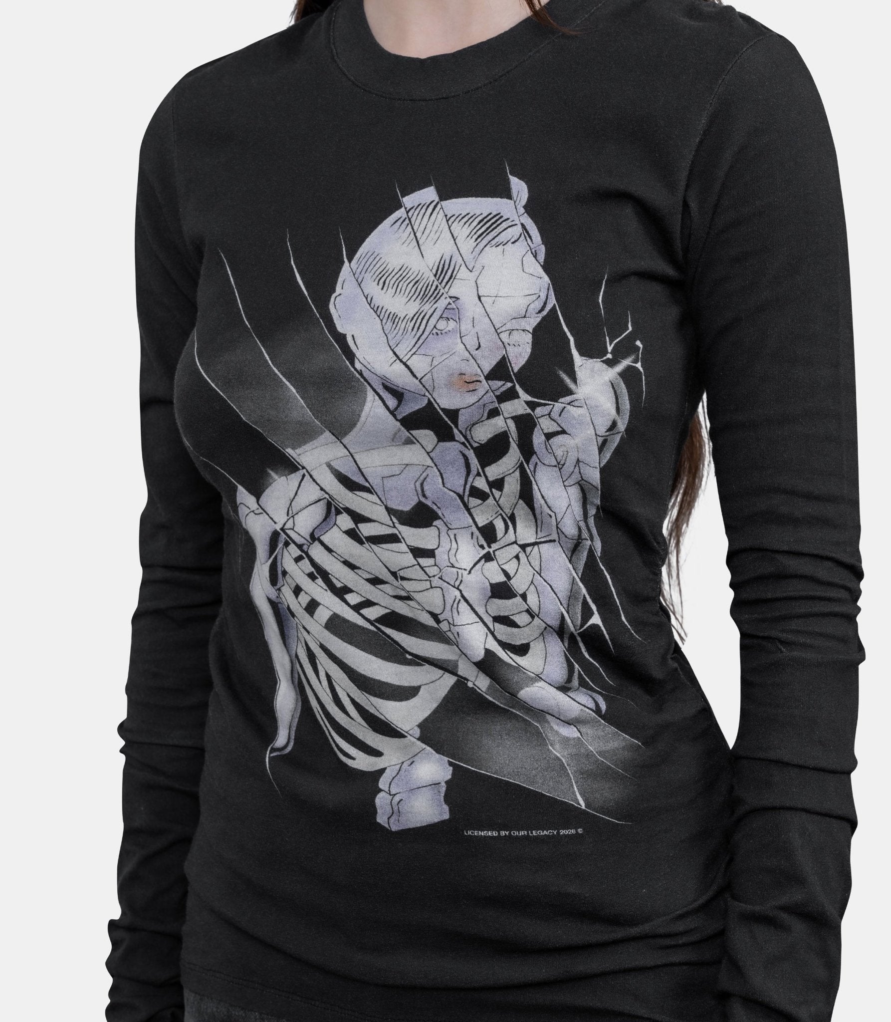 T-shirt manches longues strain - W2266SCA-34 - Our legacy