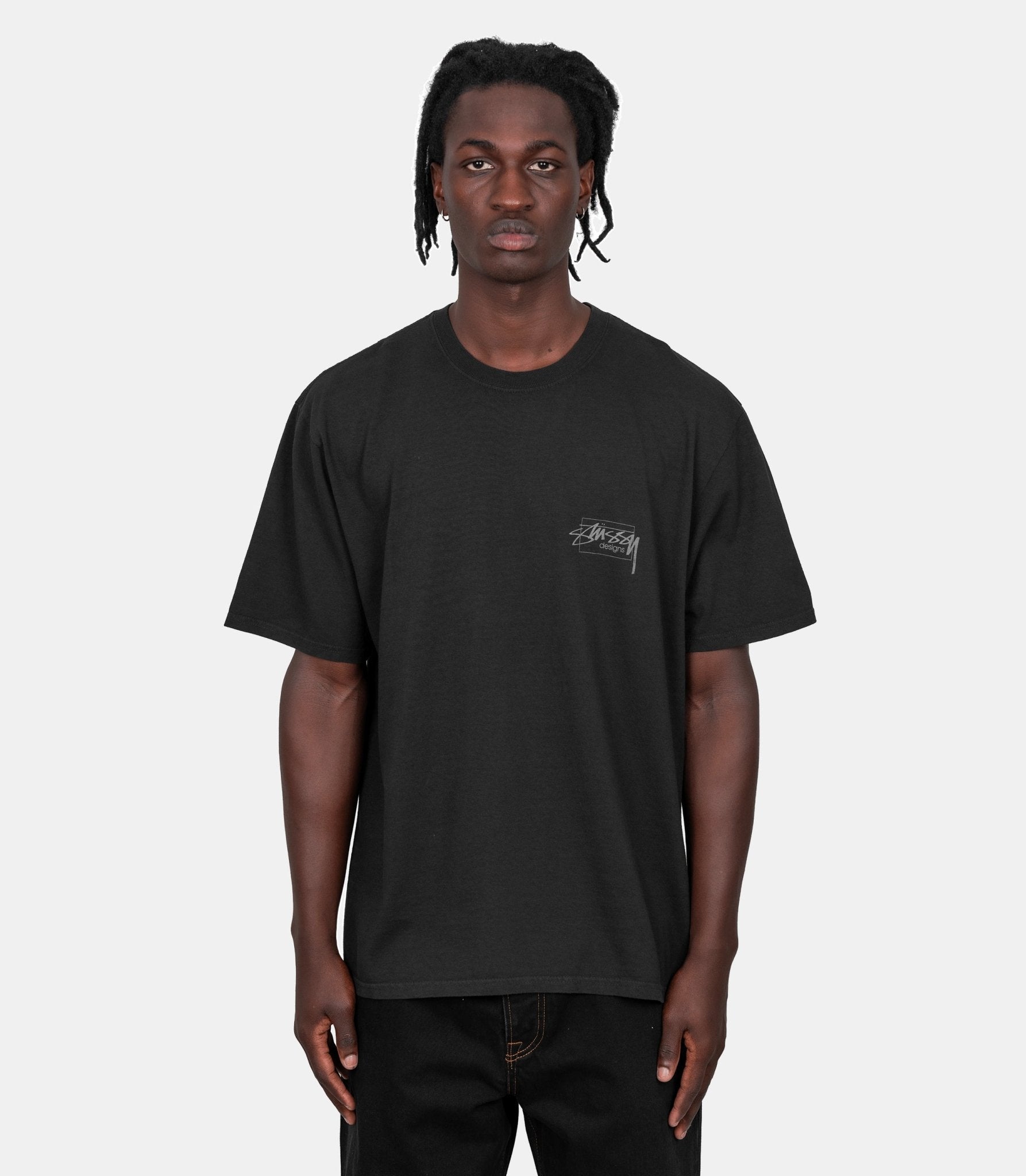 T-shirt modern age pigment dyed - 1905079-0001-S - Stüssy