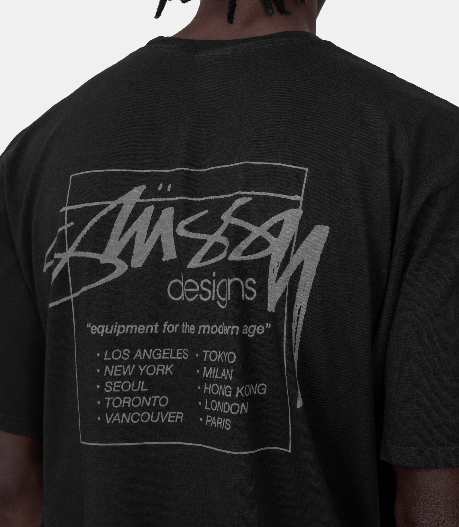 T-shirt modern age pigment dyed - 1905079-0001-S - Stüssy