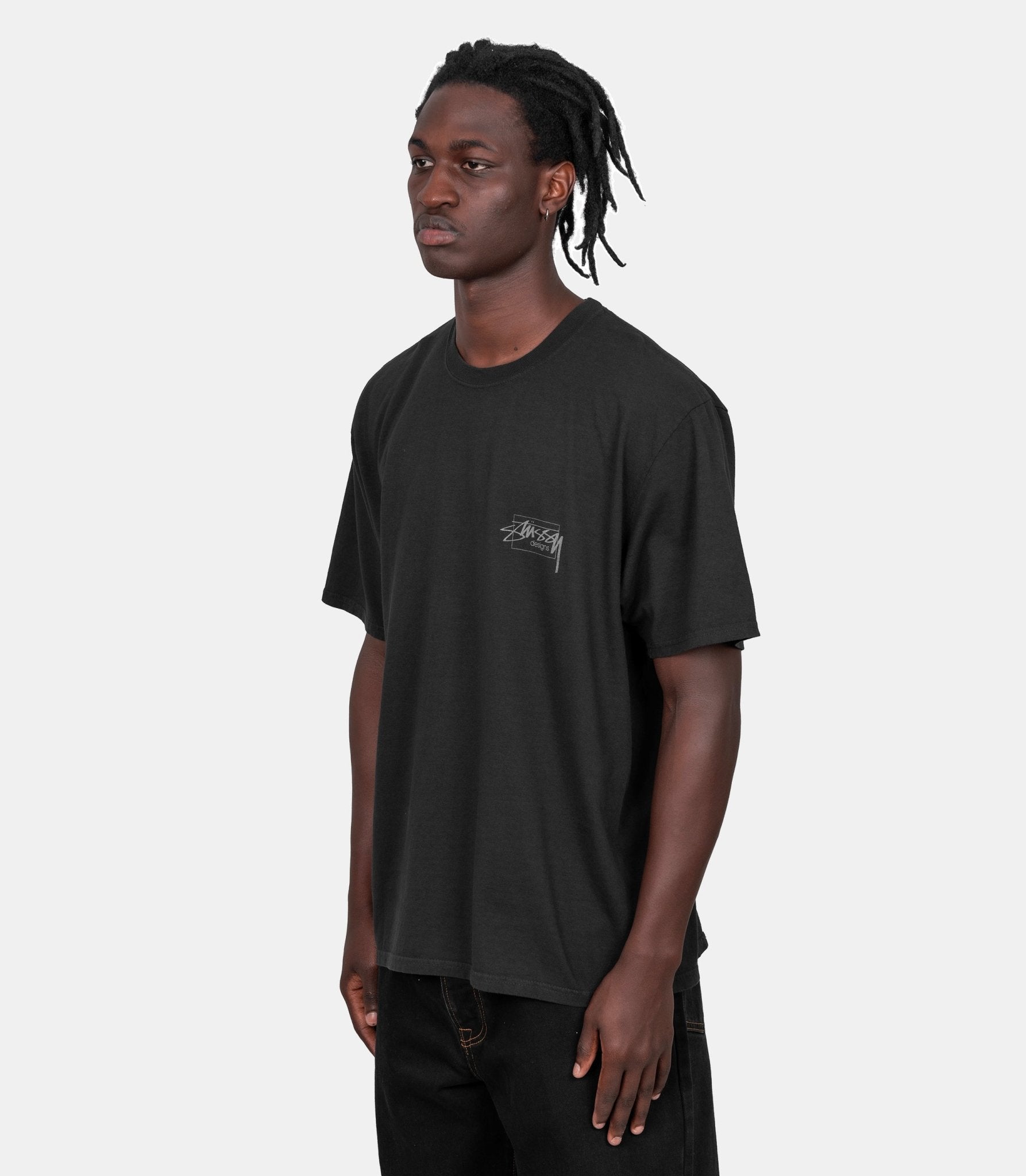 T-shirt modern age pigment dyed - 1905079-0001-S - Stüssy