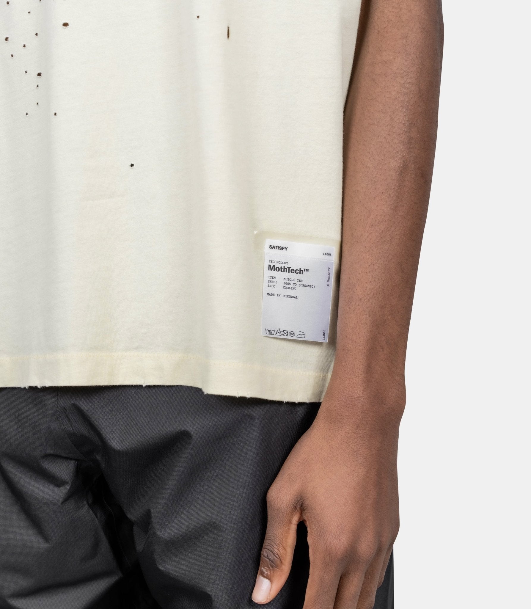 T-shirt mothtech muscle - 11005-41A04 -S - Satisfy