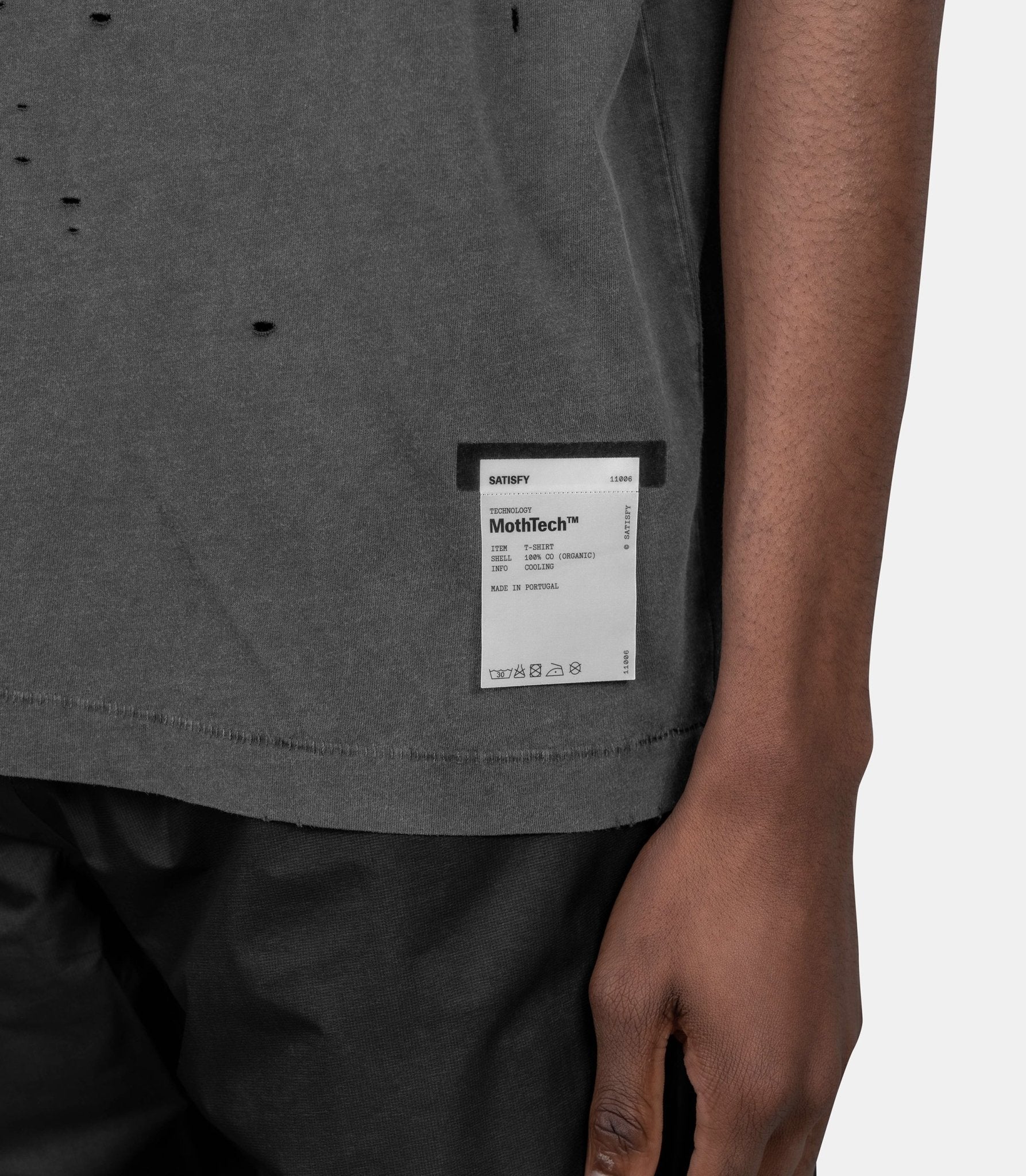 T-shirt mothtech - 11006-00A08 -S - Satisfy