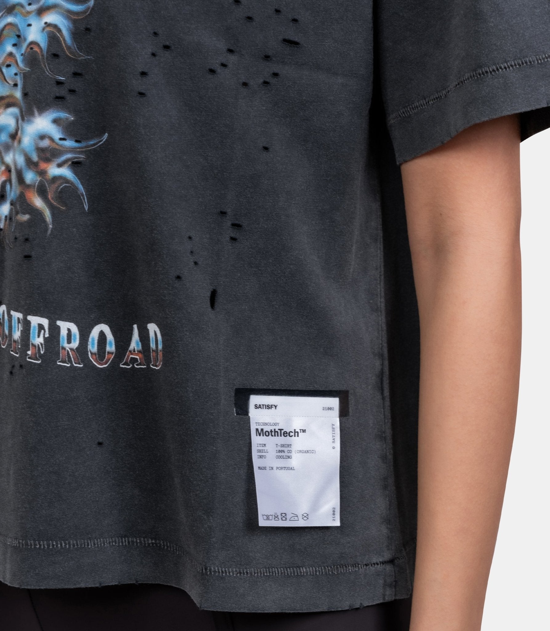 T-shirt mothtech - 21002-00A15-XS - Satisfy