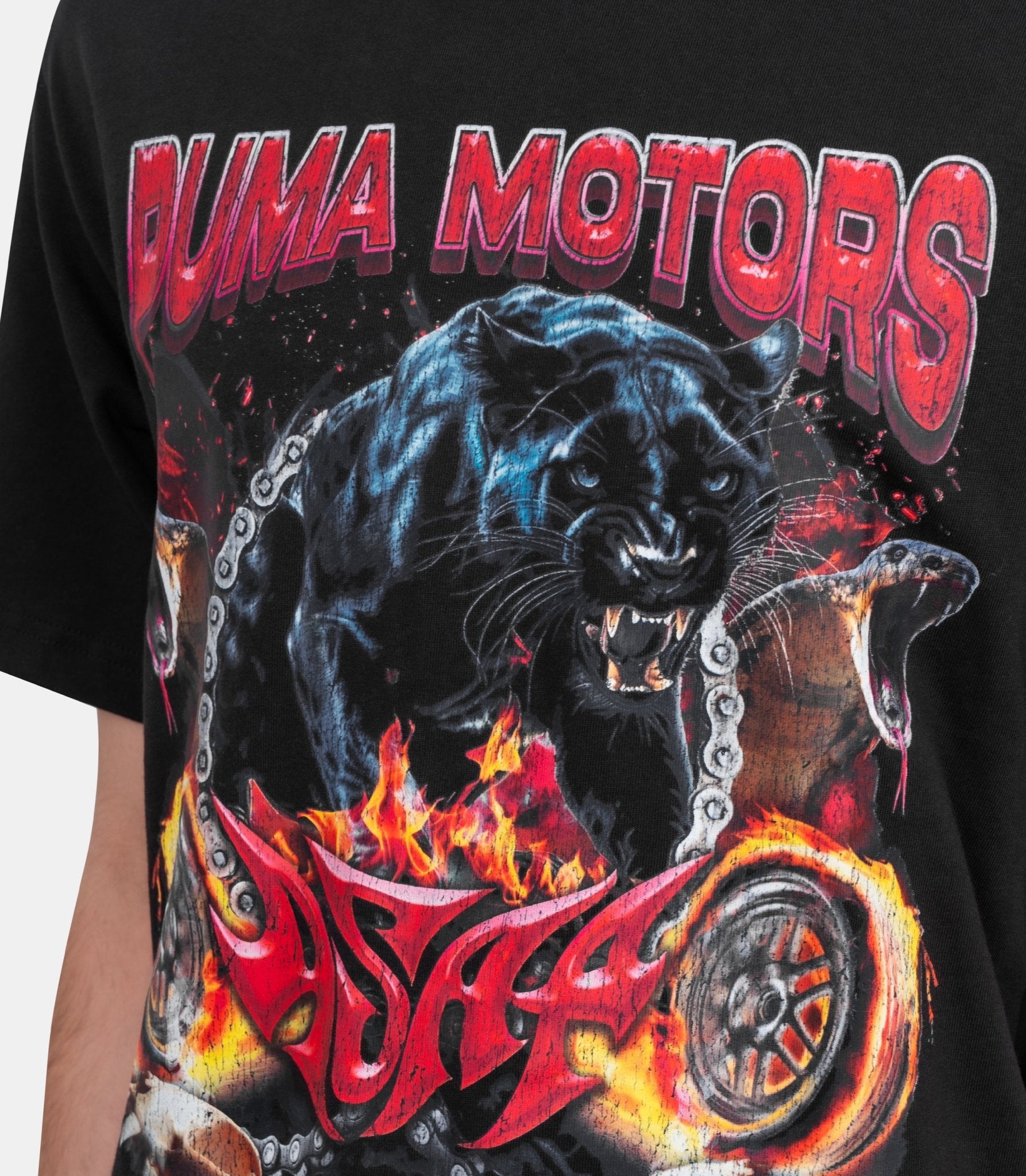 T-shirt "motors" x a$ap rocky - 636188-01-S - Puma