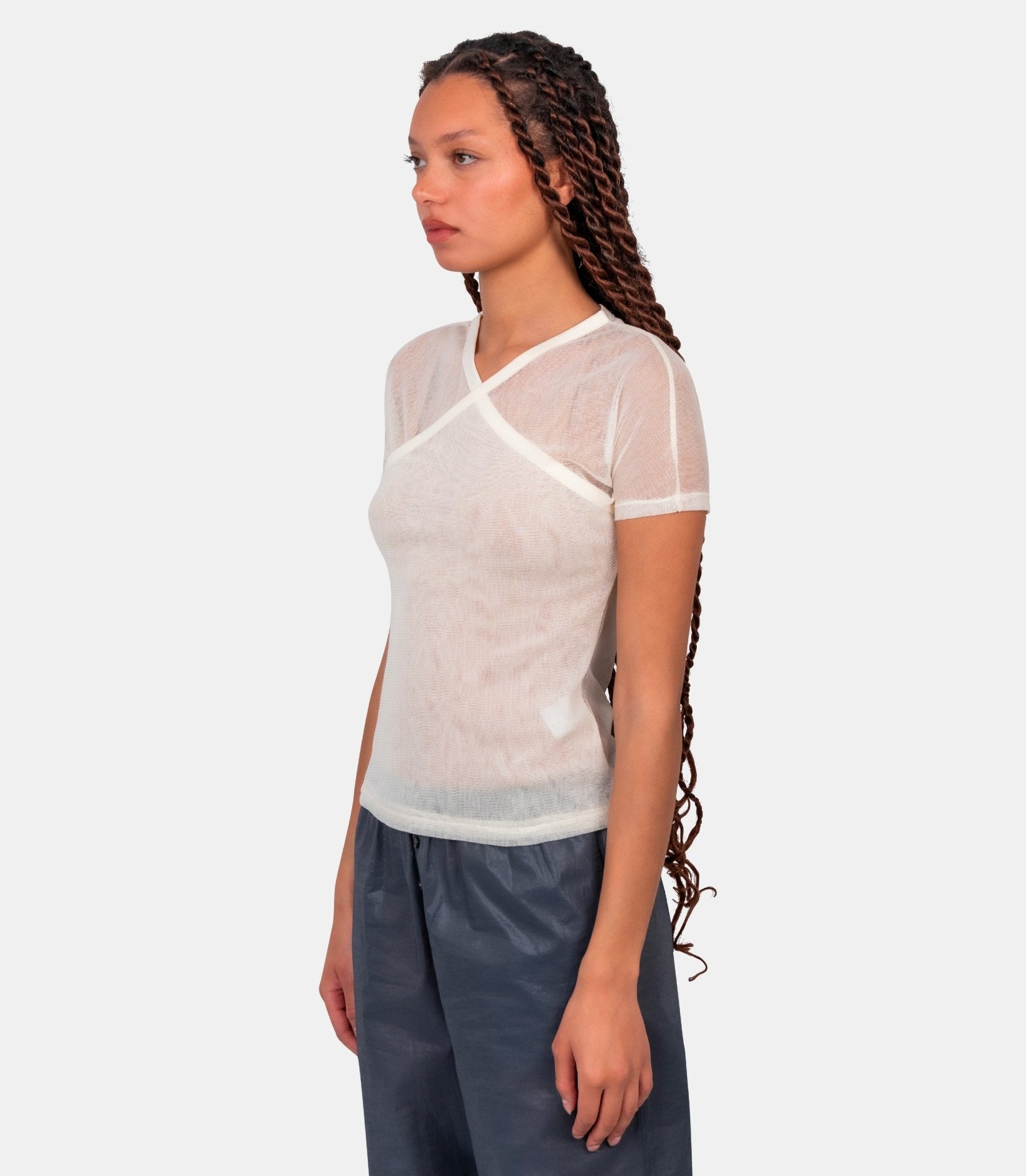 T-shirt olimpia mesh - WD6203-010-XS - Paloma wool