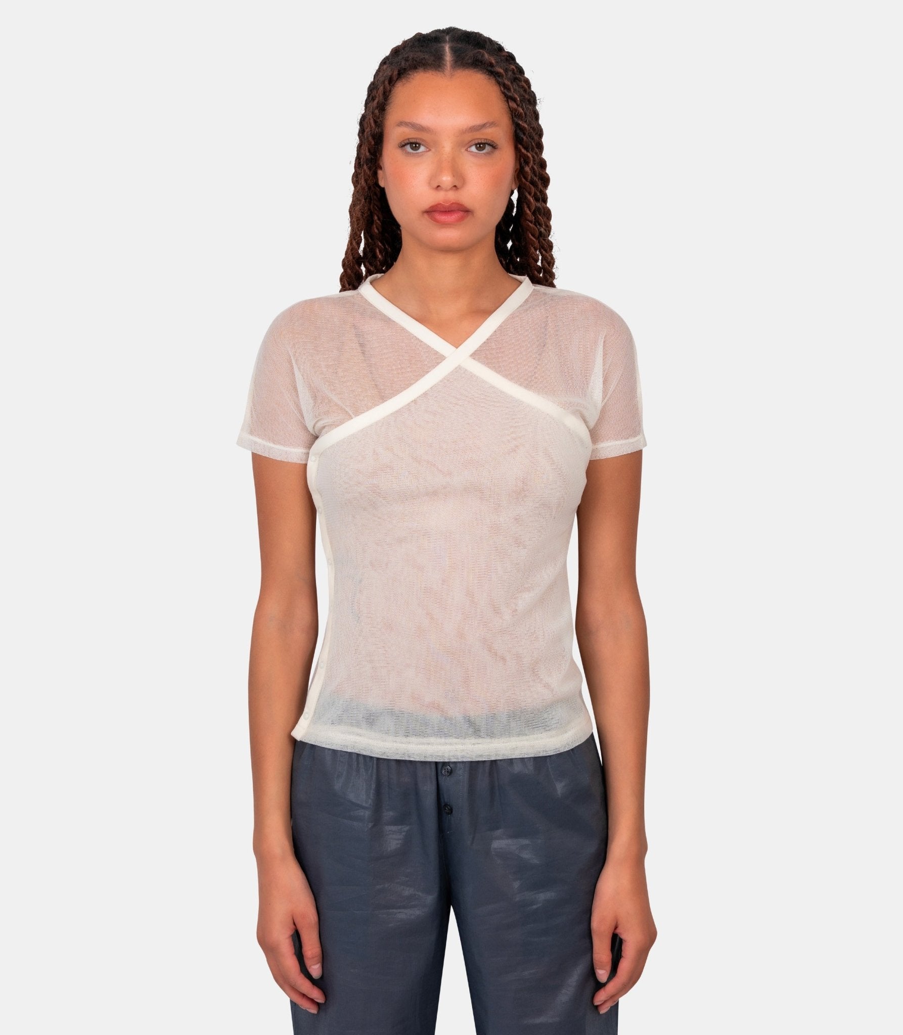 T-shirt olimpia mesh - WD6203-010-XS - Paloma wool