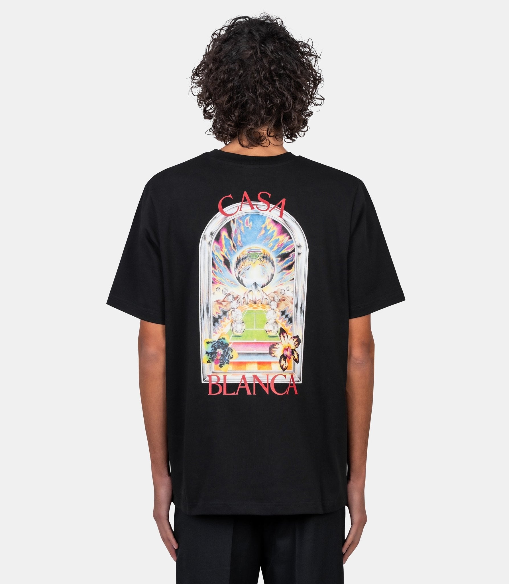 T-shirt orchid court - M-SS26-JTS-001-09-S - Casablanca