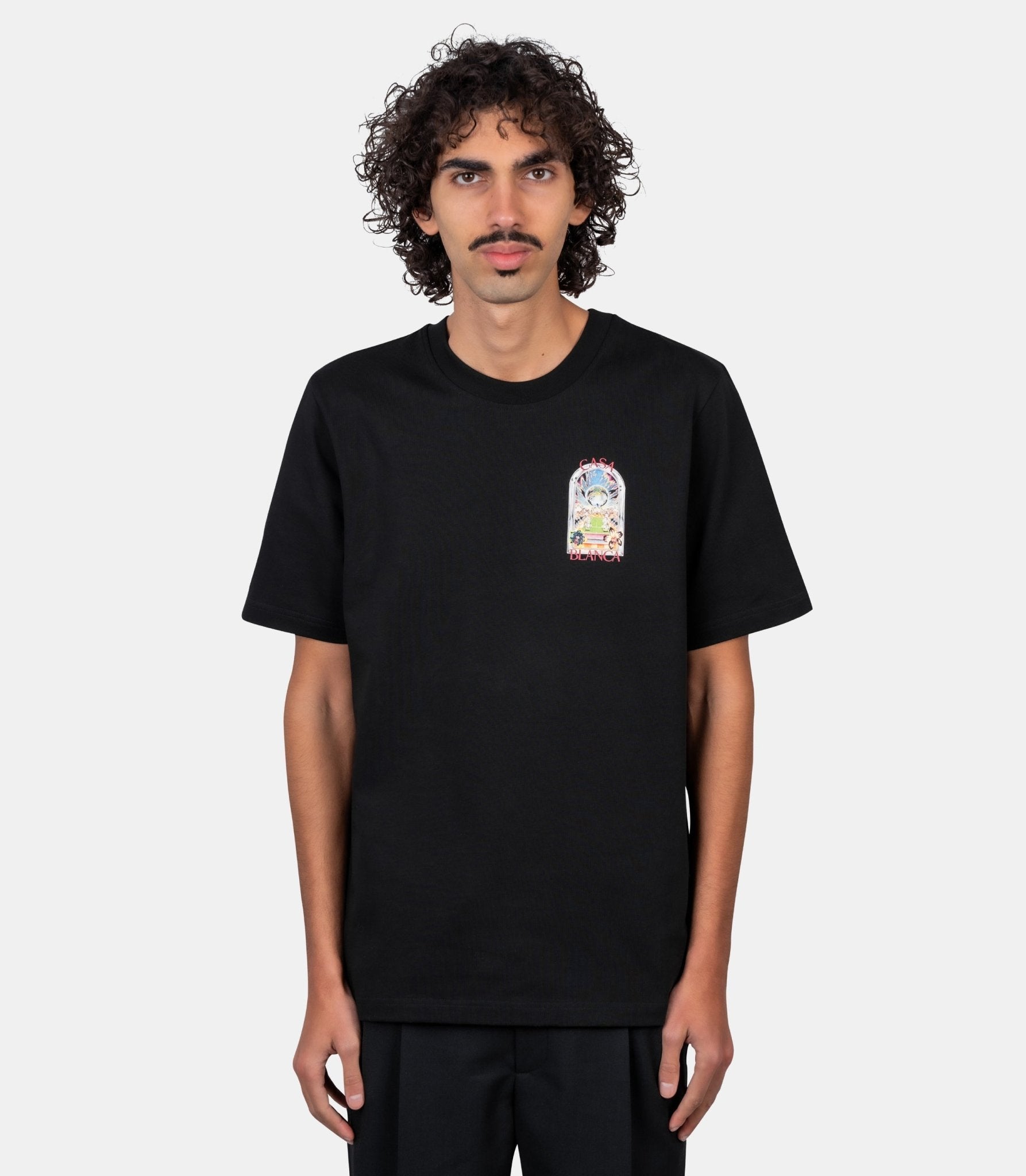 T-shirt orchid court - M-SS26-JTS-001-09-S - Casablanca