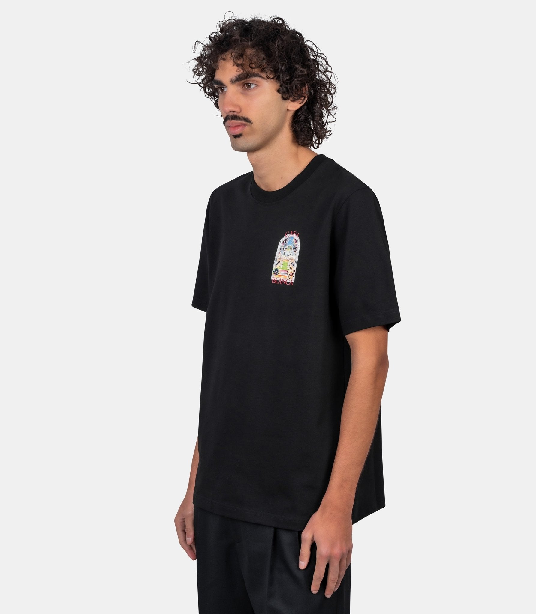 T-shirt orchid court - M-SS26-JTS-001-09-S - Casablanca