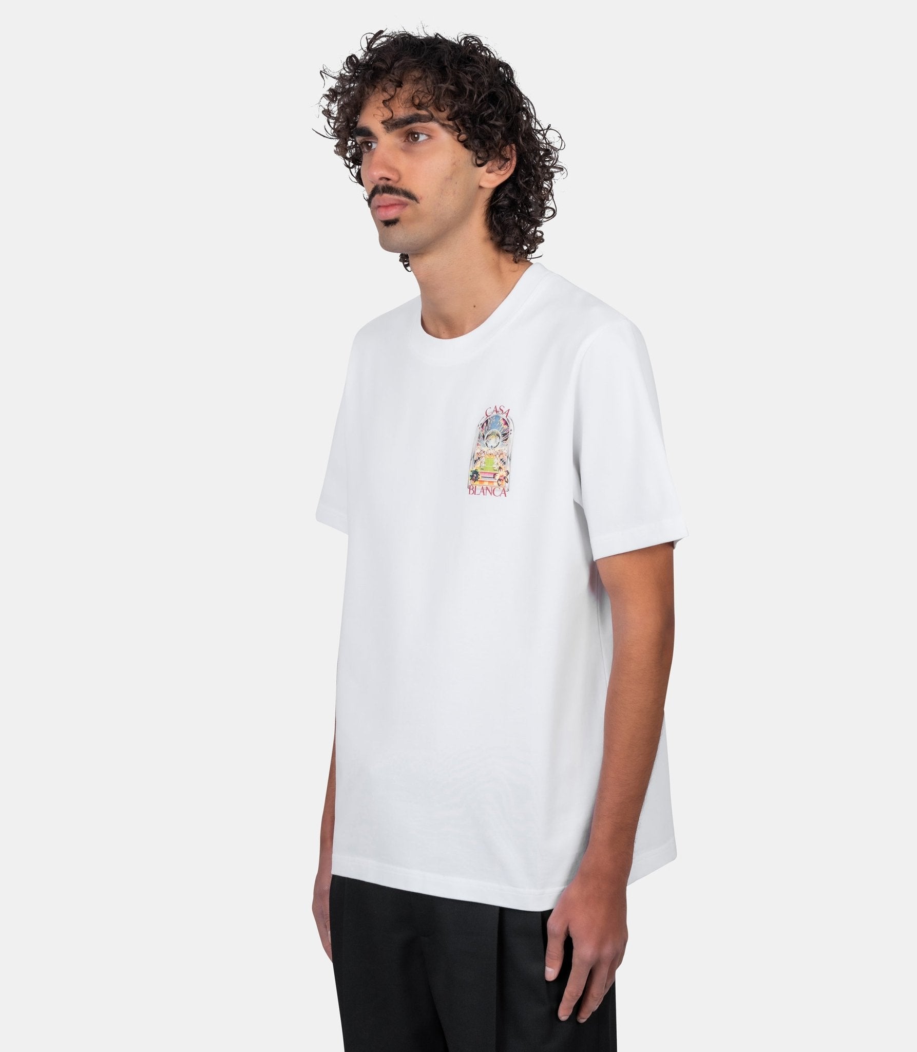 T-shirt orchid court - M-SS26-JTS-001-15-S - Casablanca