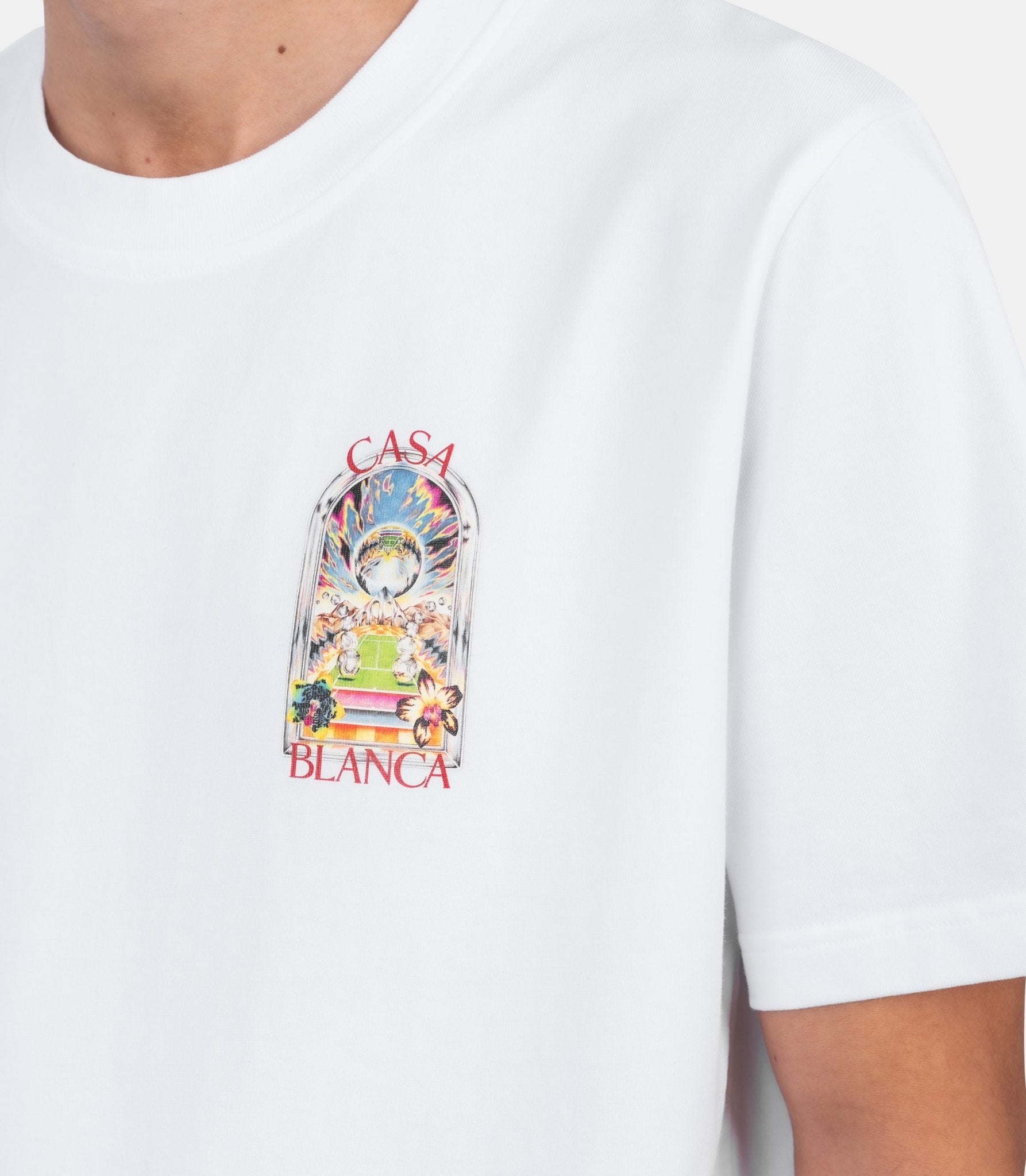 T-shirt orchid court - M-SS26-JTS-001-15-S - Casablanca