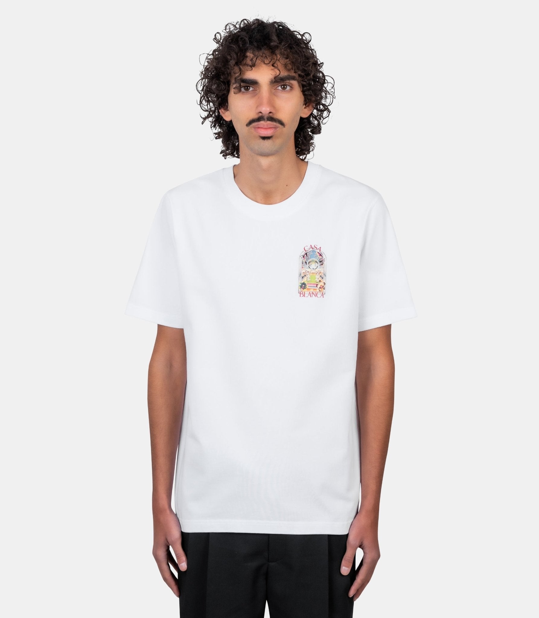 T-shirt orchid court - M-SS26-JTS-001-15-S - Casablanca