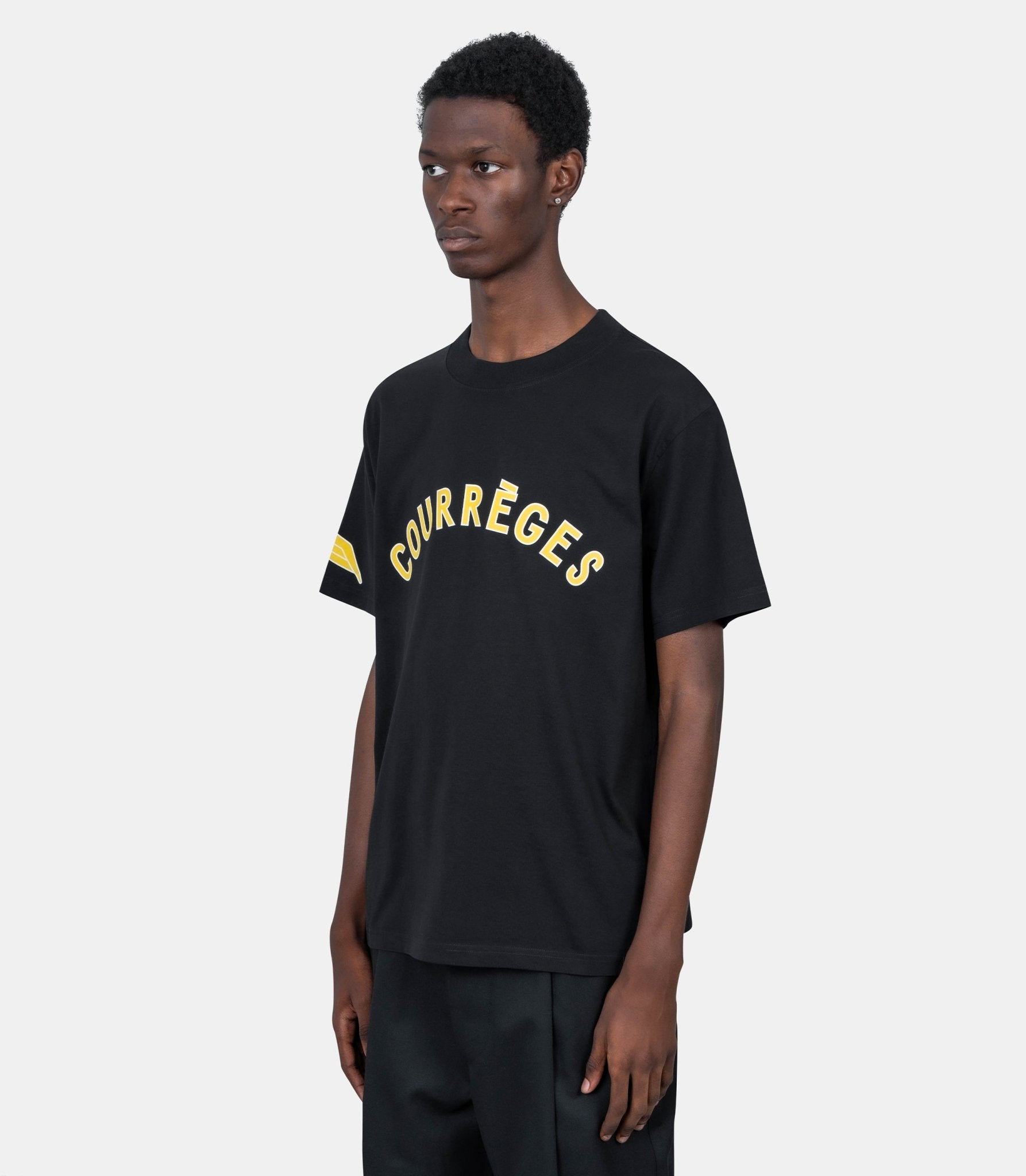 T-shirt oversize imprimé - 325JTS203JS0240 - 9999 - S - Courrèges