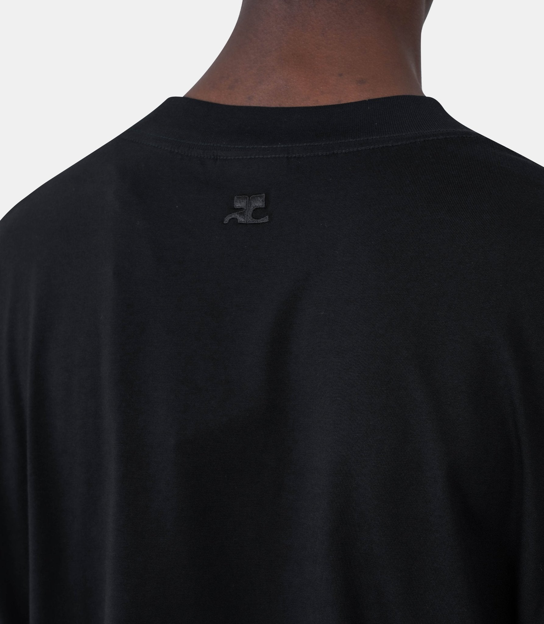 T-shirt oversize imprimé - 325JTS203JS0240 - 9999 - S - Courrèges