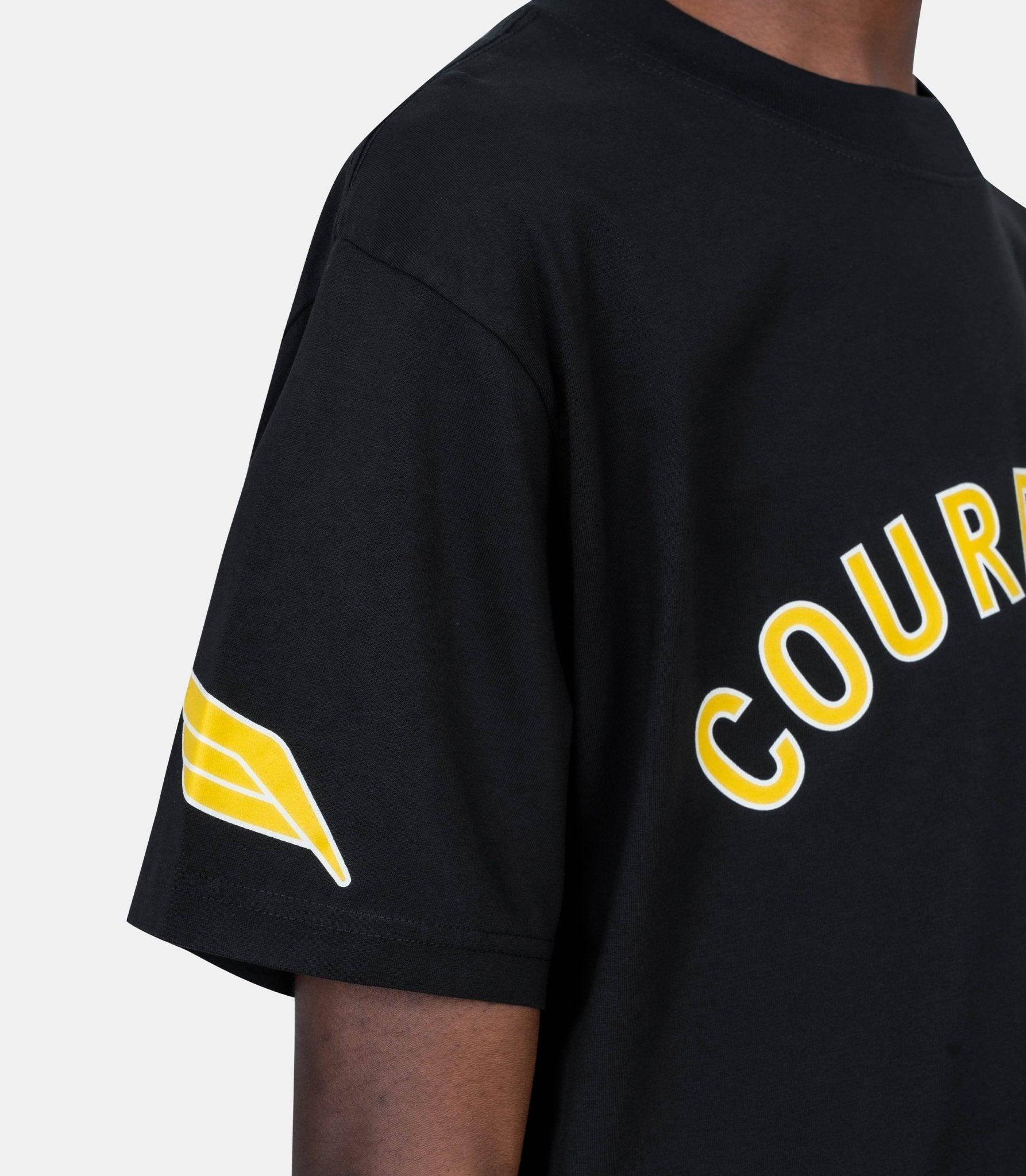 T-shirt oversize imprimé - 325JTS203JS0240 - 9999 - S - Courrèges