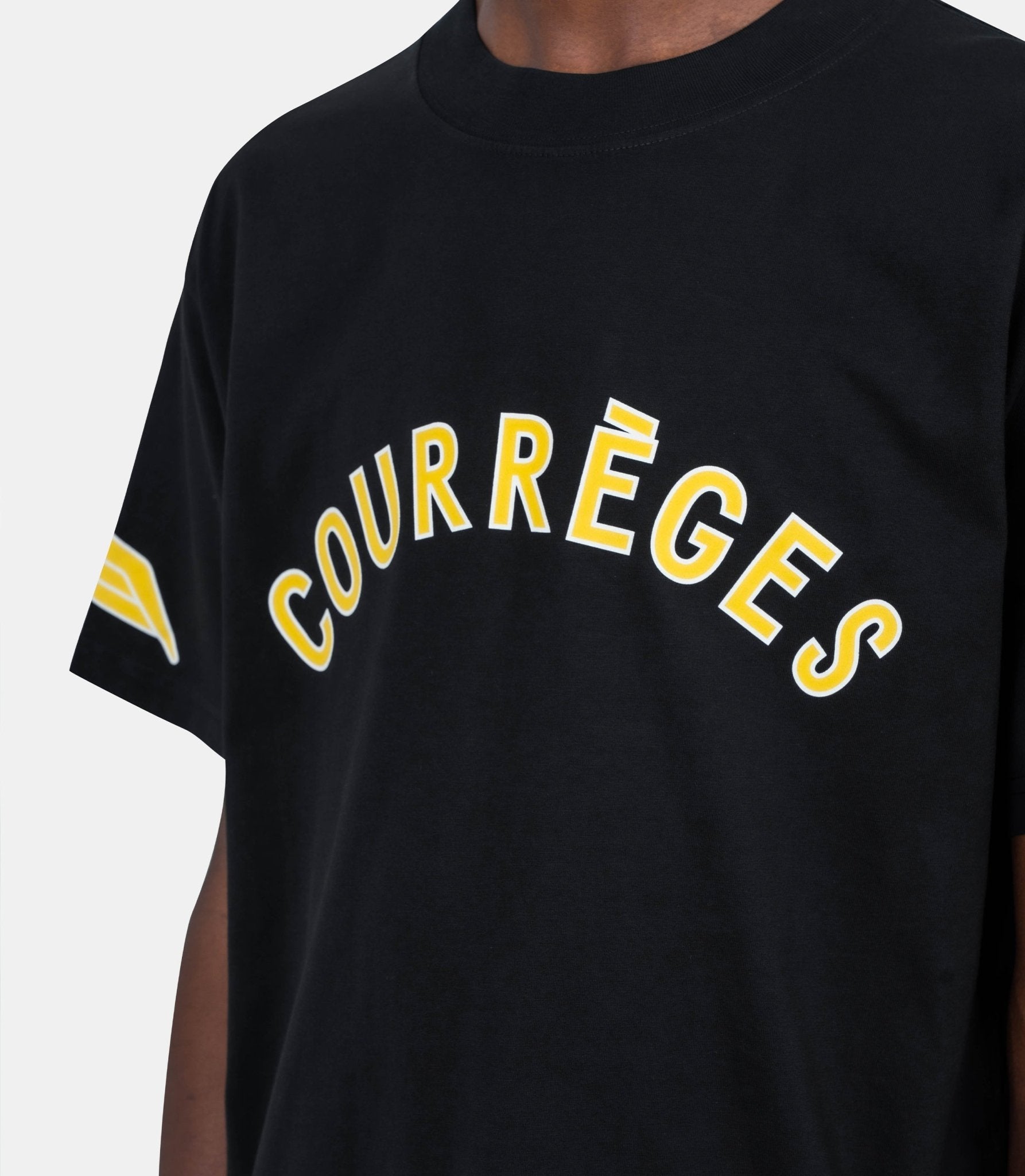 T-shirt oversize imprimé - 325JTS203JS0240 - 9999 - S - Courrèges