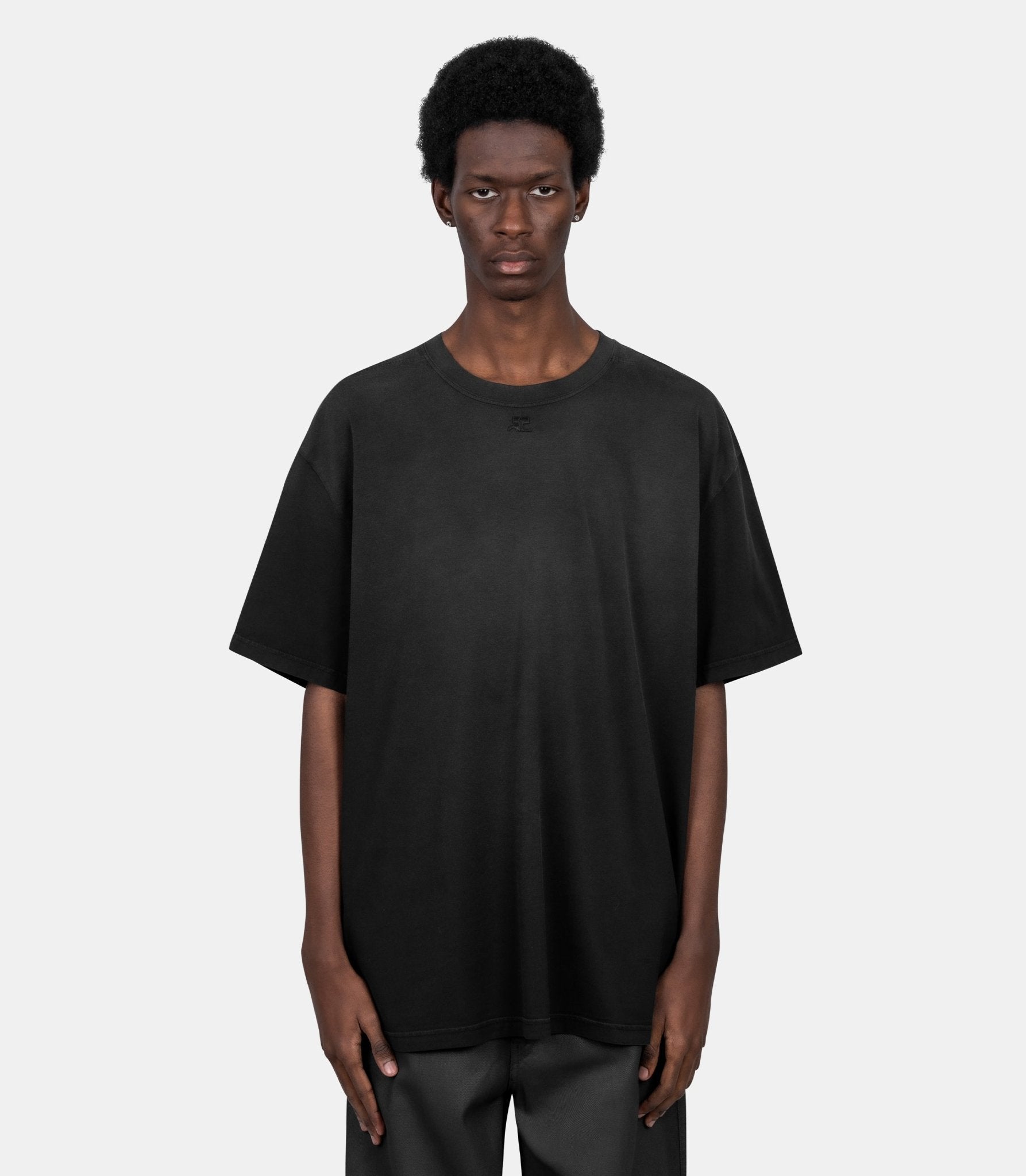 T-shirt oversized solarized - 126JTS237JS0273-9999-S - Courrèges