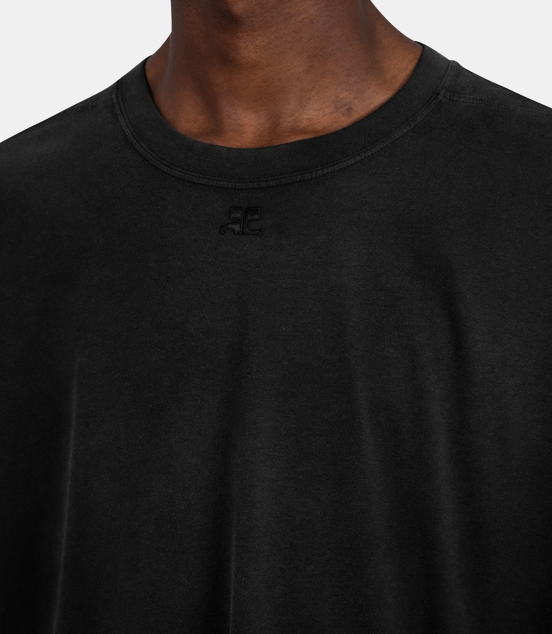 T-shirt oversized solarized - 126JTS237JS0273-9999-S - Courrèges