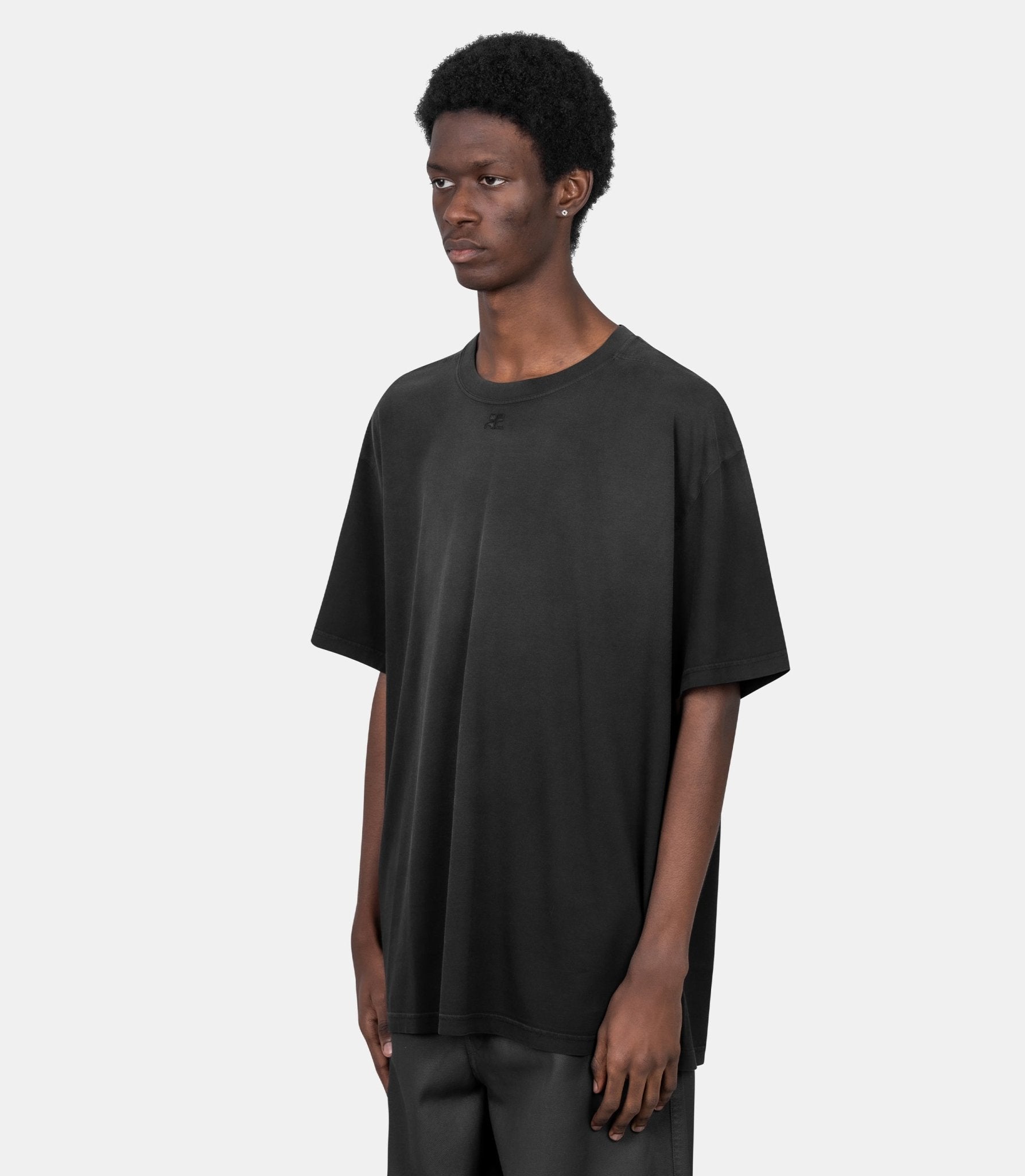 T-shirt oversized solarized - 126JTS237JS0273-9999-S - Courrèges